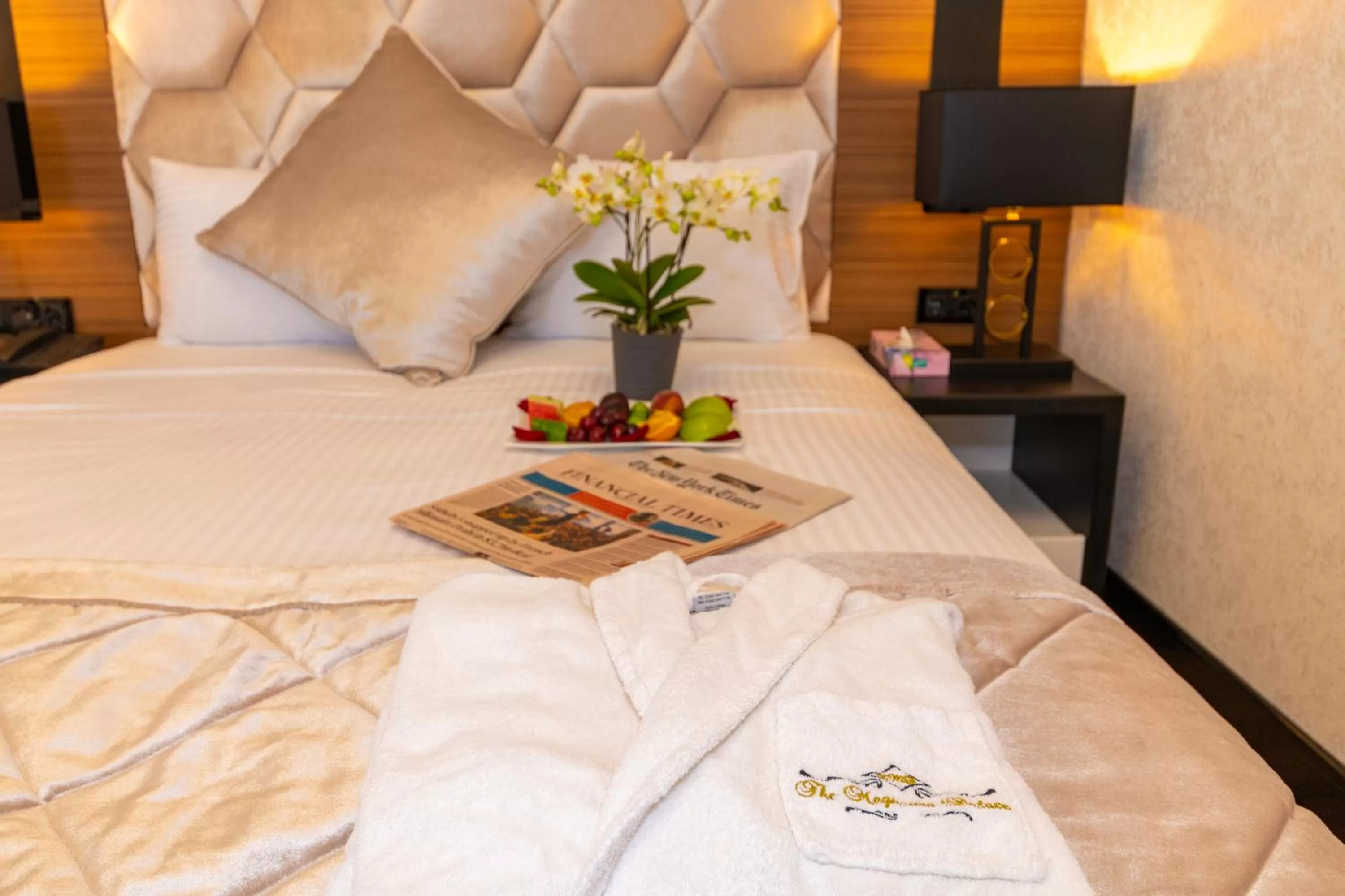 Bed in Eastanbul Suites