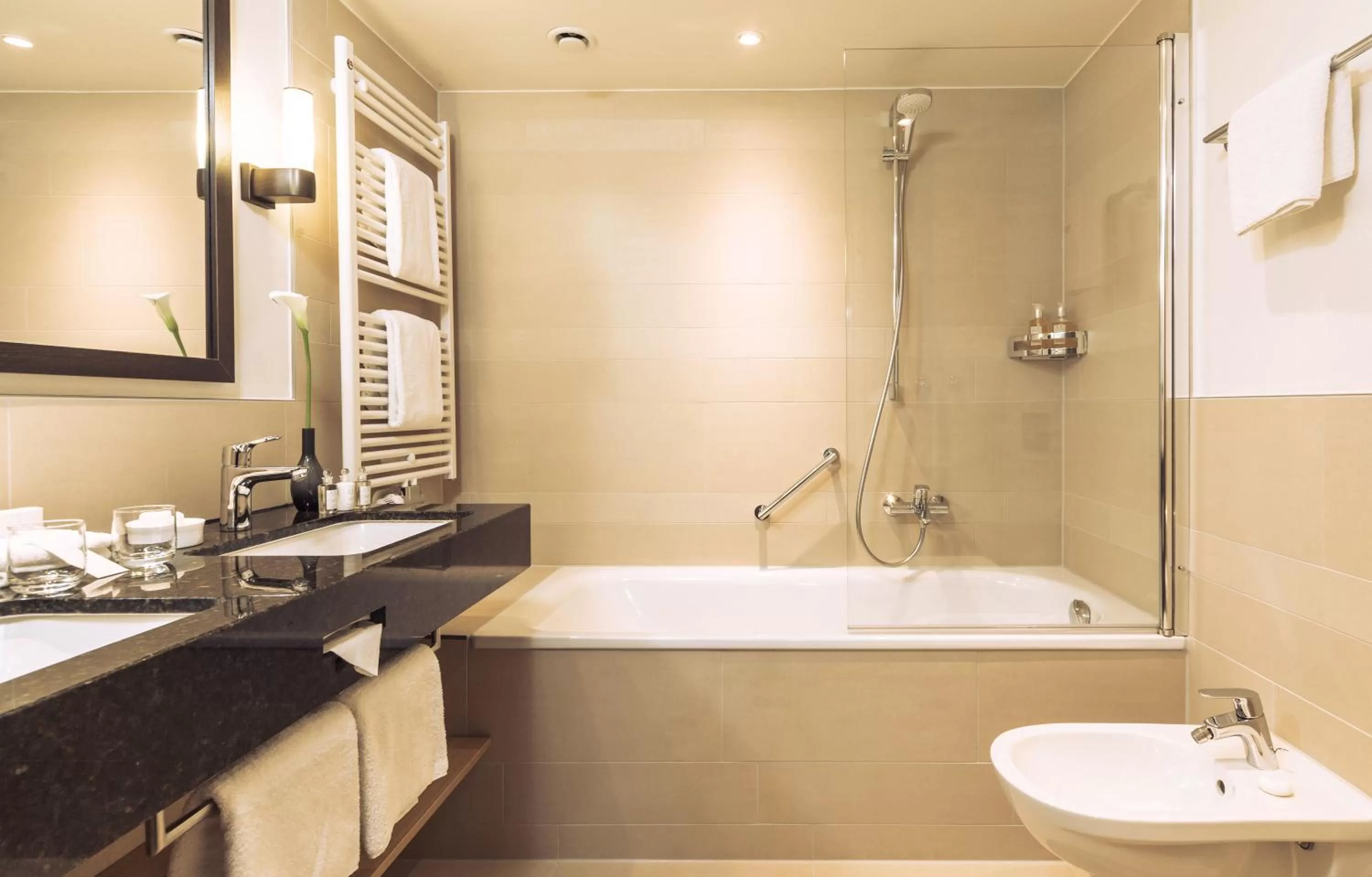 Bathroom in Althoff Hotel Fürstenhof