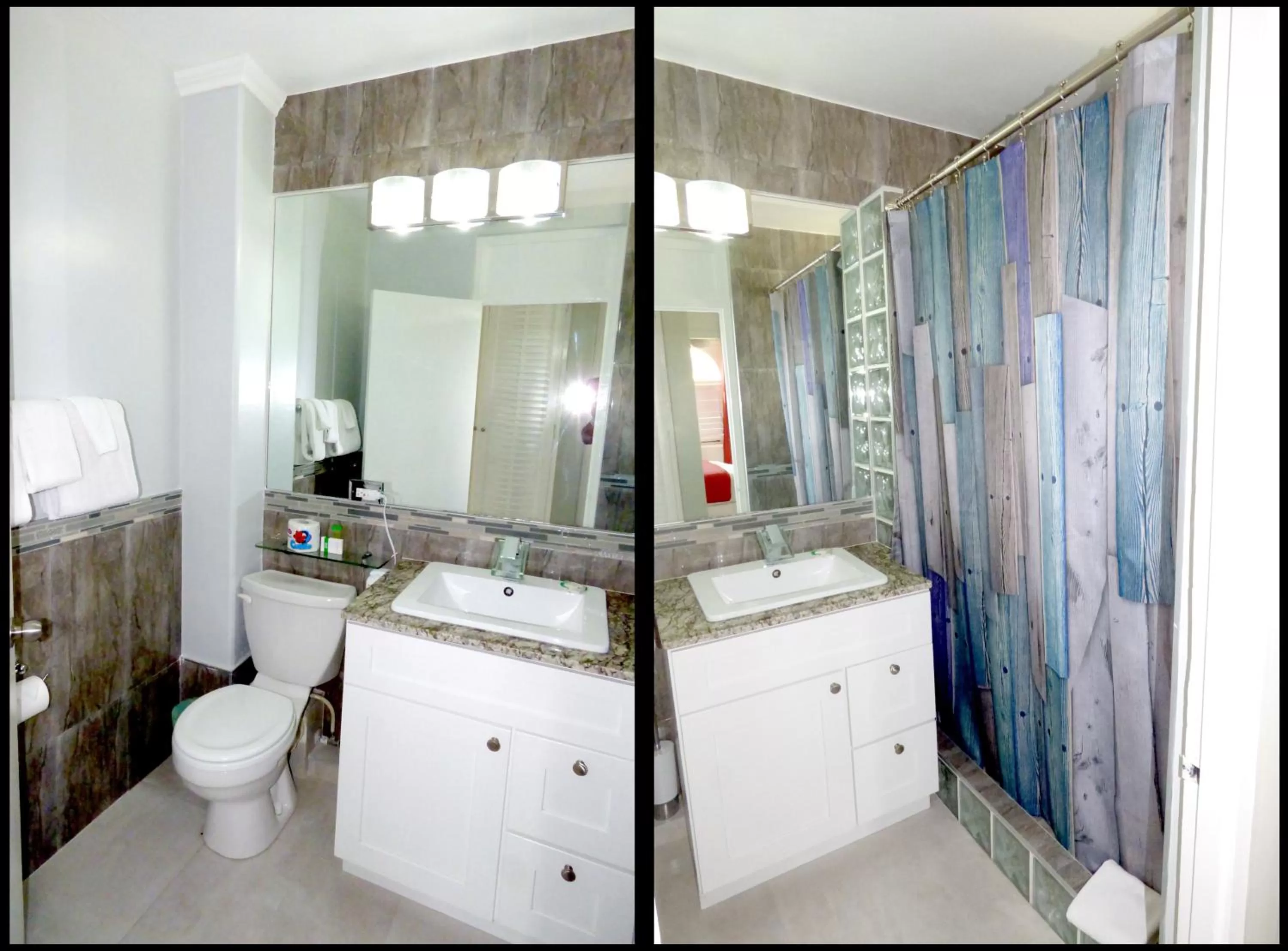 Shower in Beach One Bedroom Suite A22