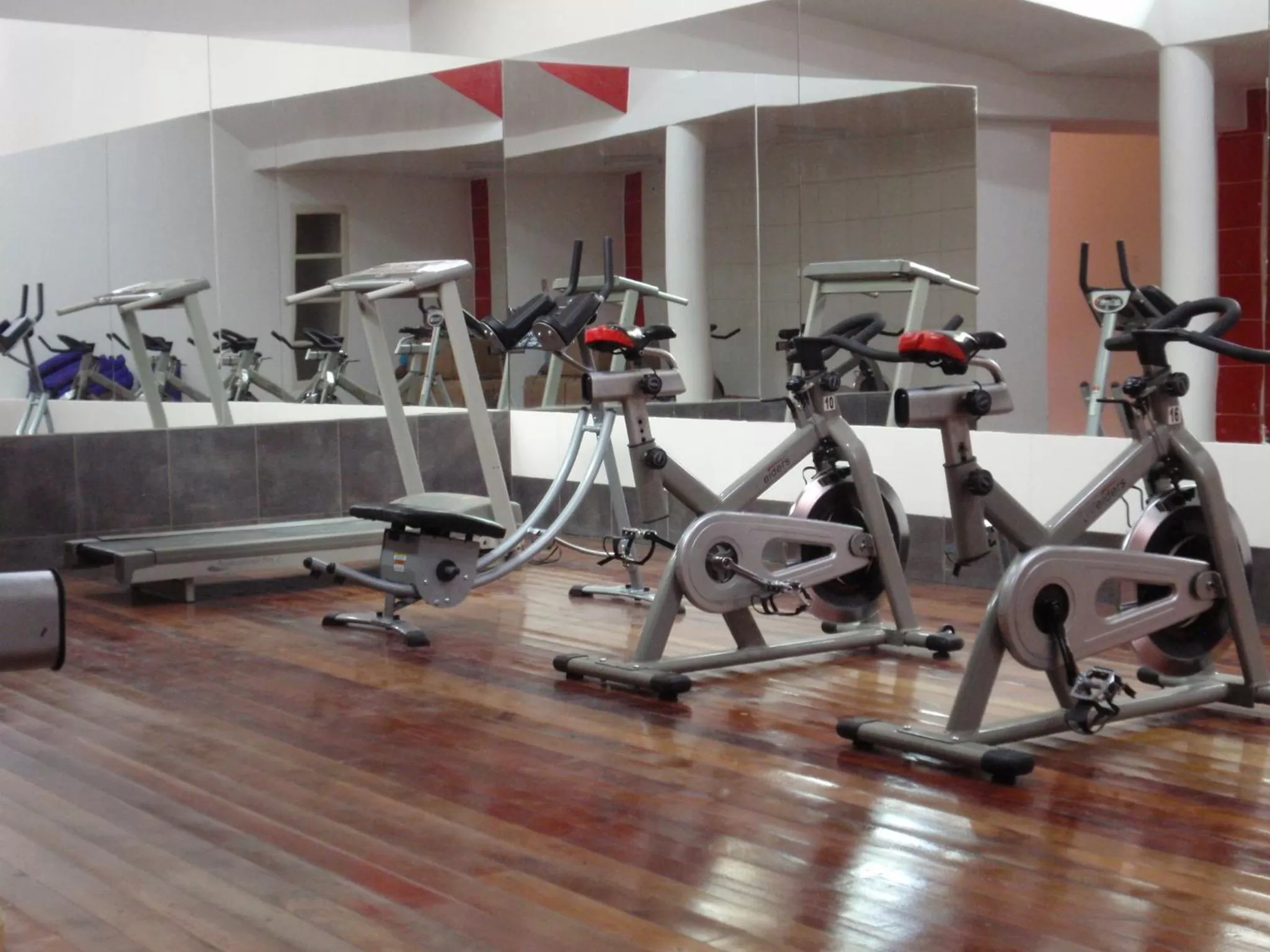 Fitness centre/facilities in Hotel Villa Antigua