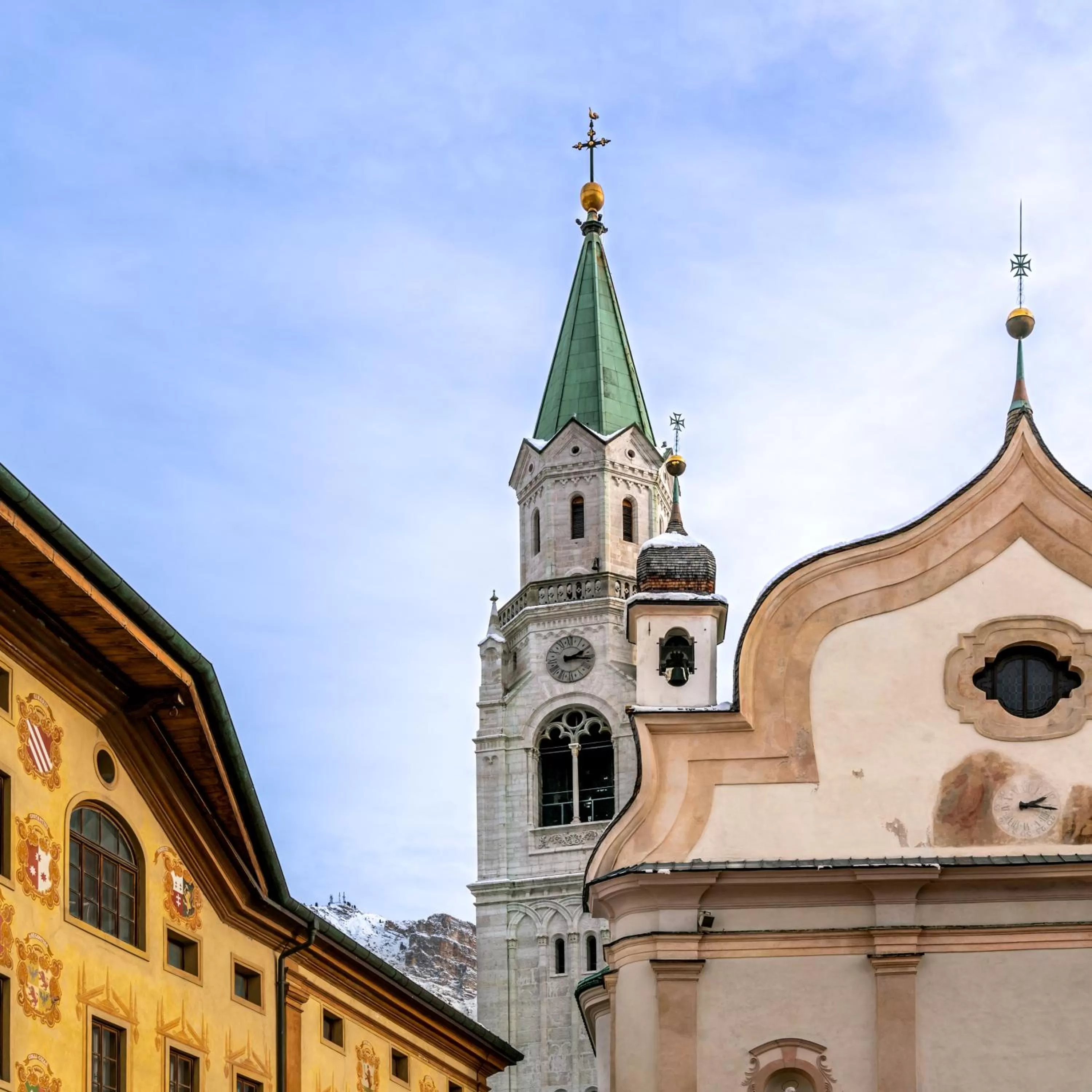 Landmark view in Ambra Cortina Luxury&Fashion Hotel