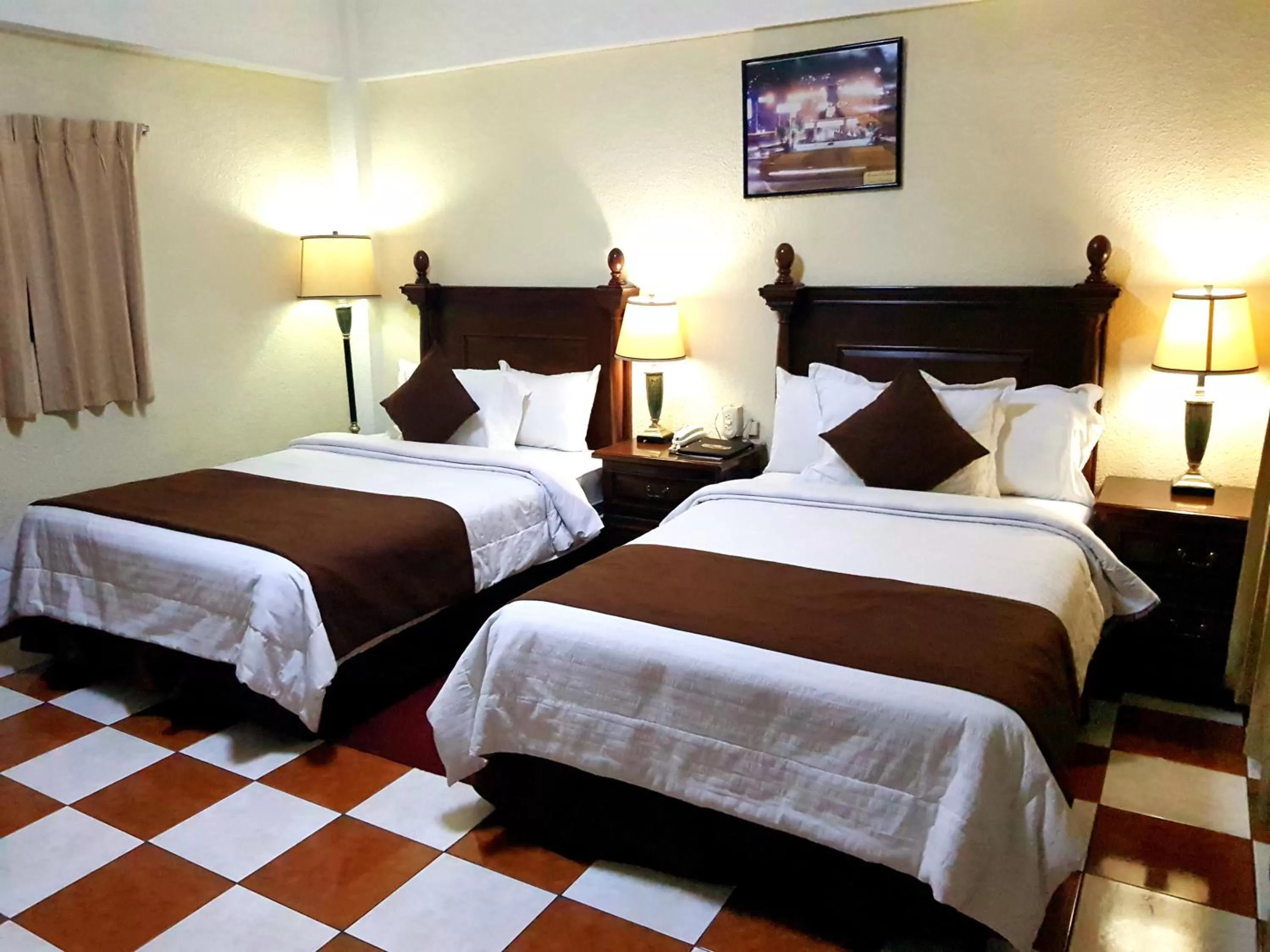 Bed in Hotel Las Americas