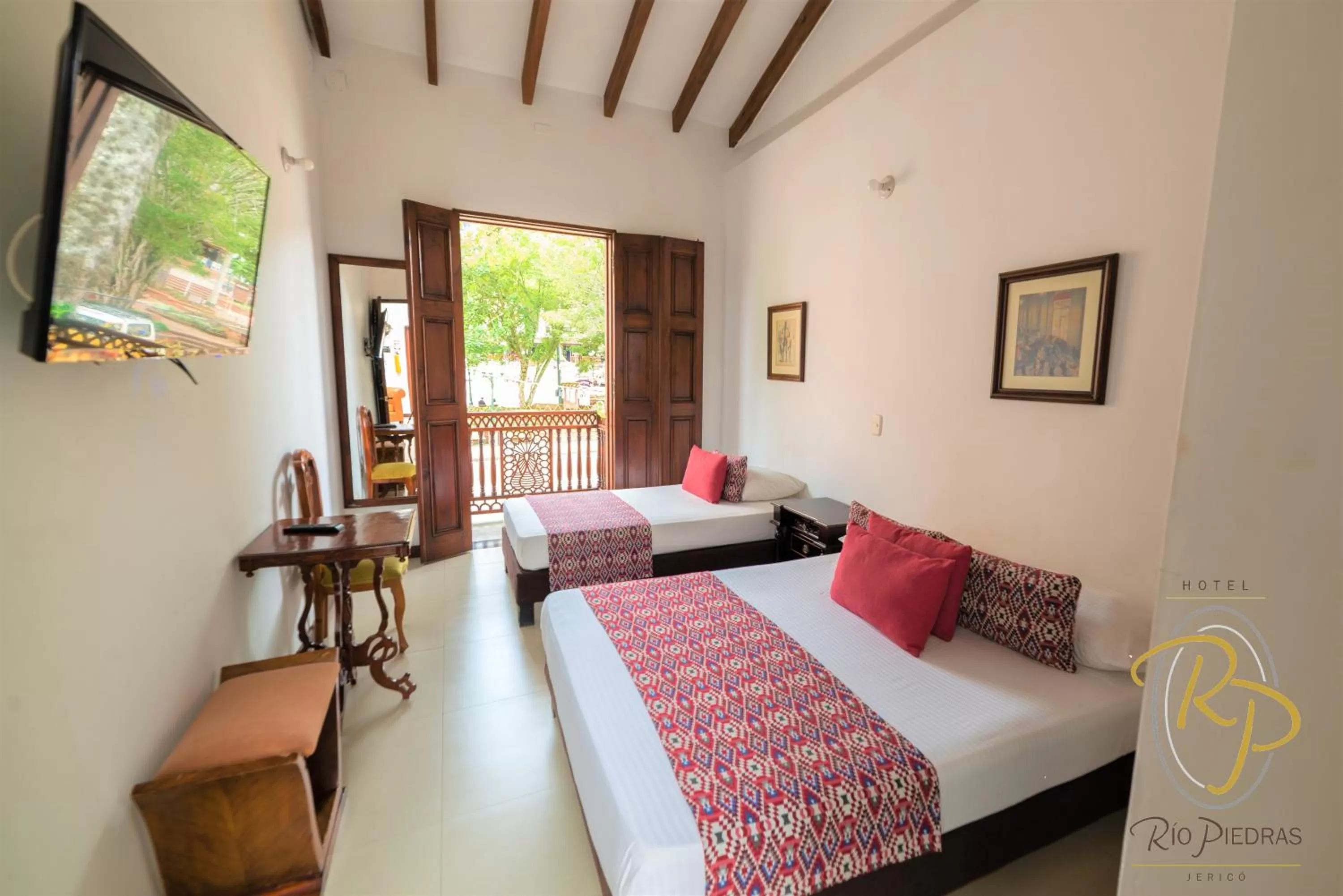 Bed in Hotel Rio Piedras