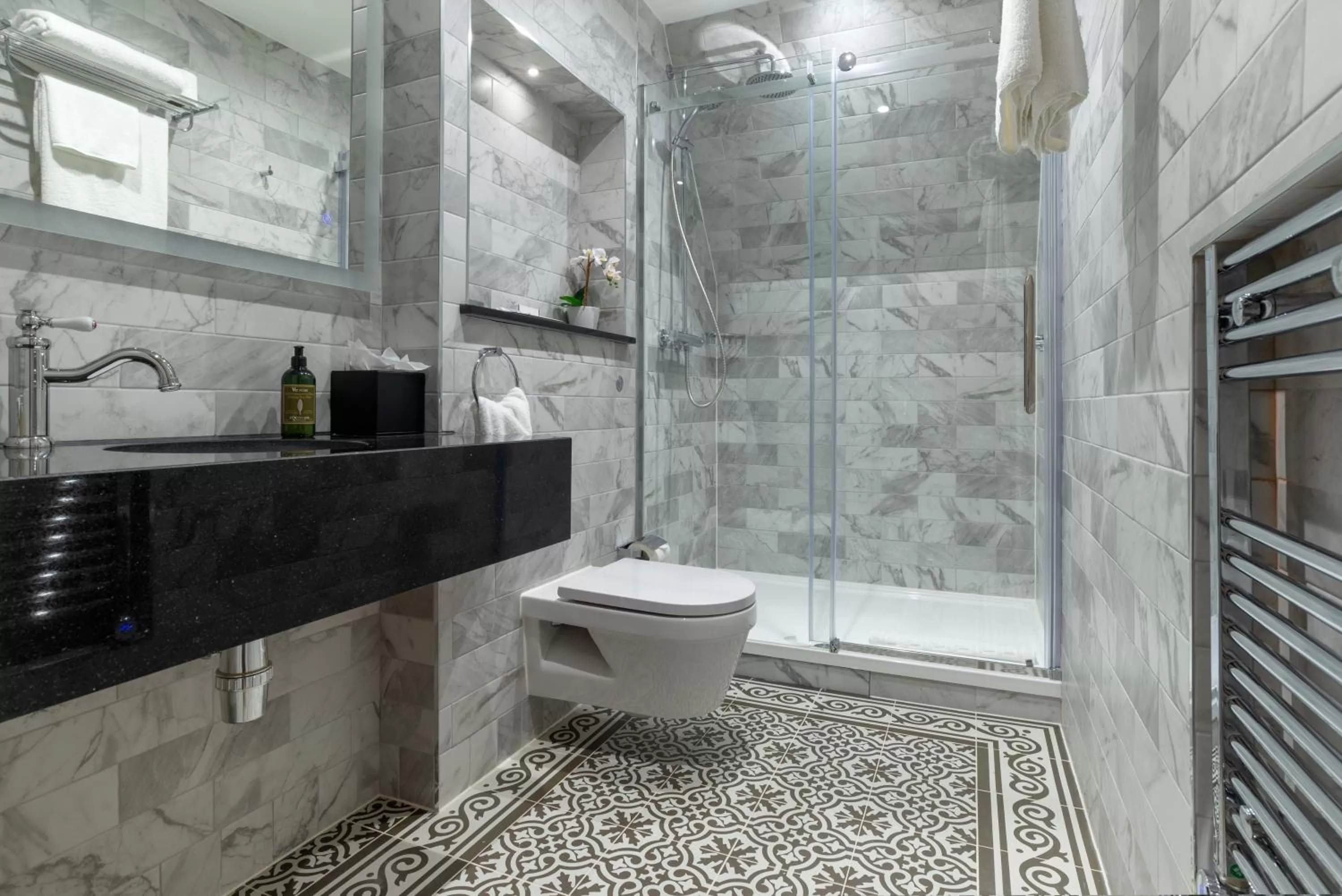 Bathroom in The Lansbury Heritage Hotel By Sunday - Canary Wharf London