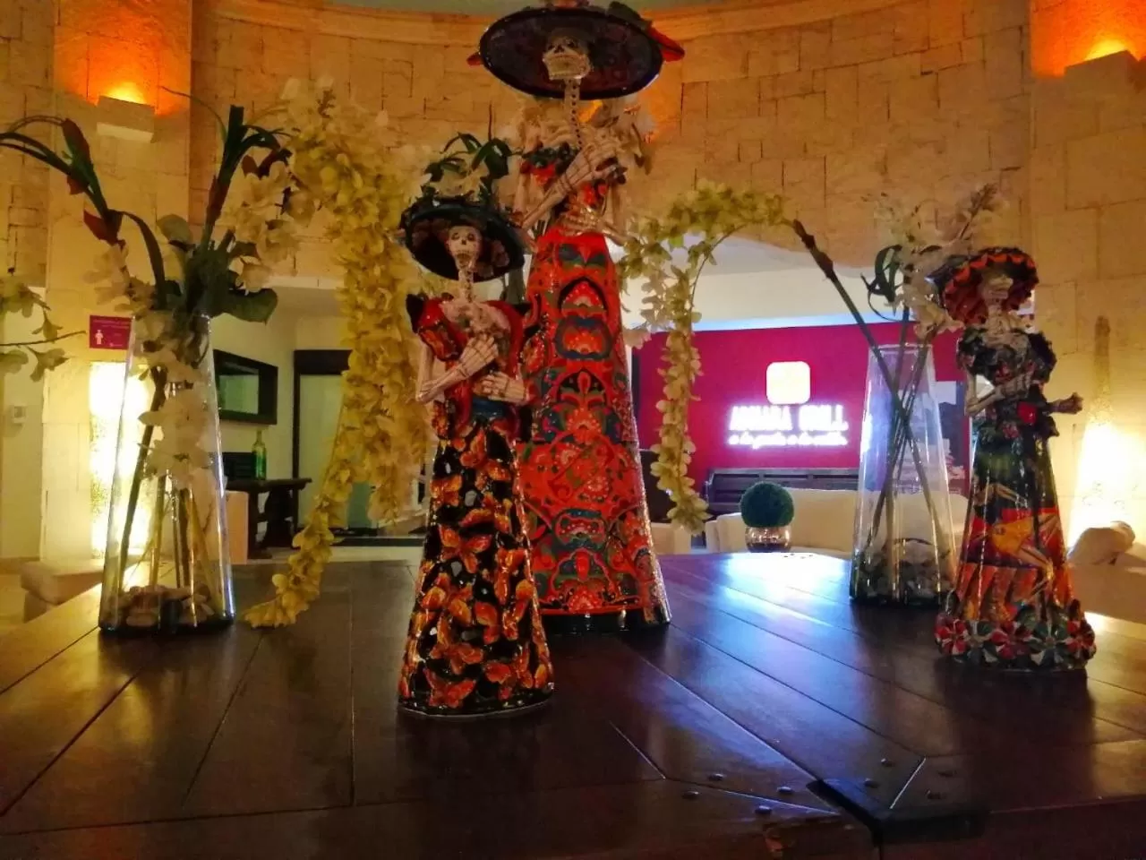 Decorative detail in Adhara Hacienda Cancun