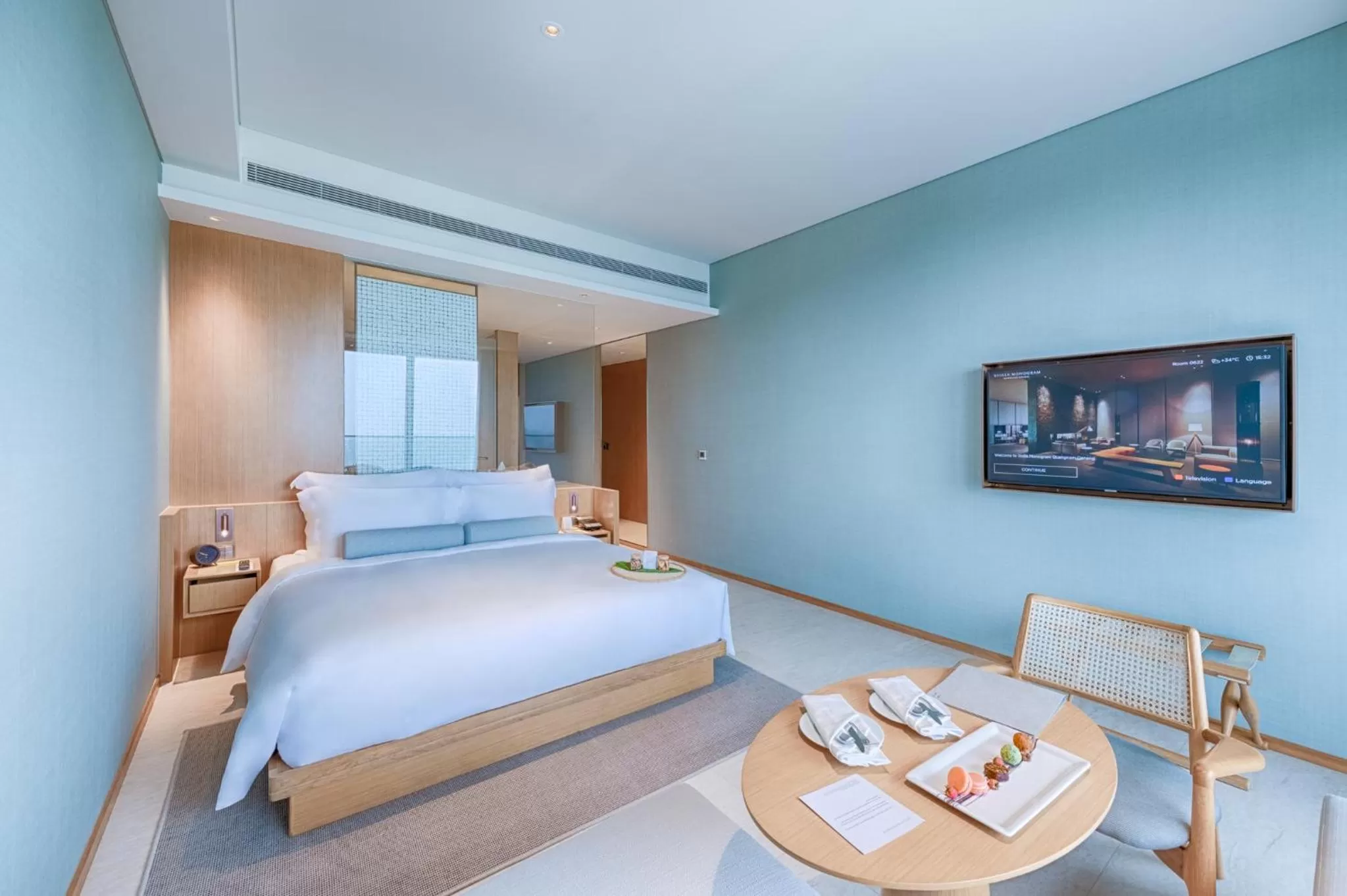 Bedroom, Bed in Shilla Monogram Danang