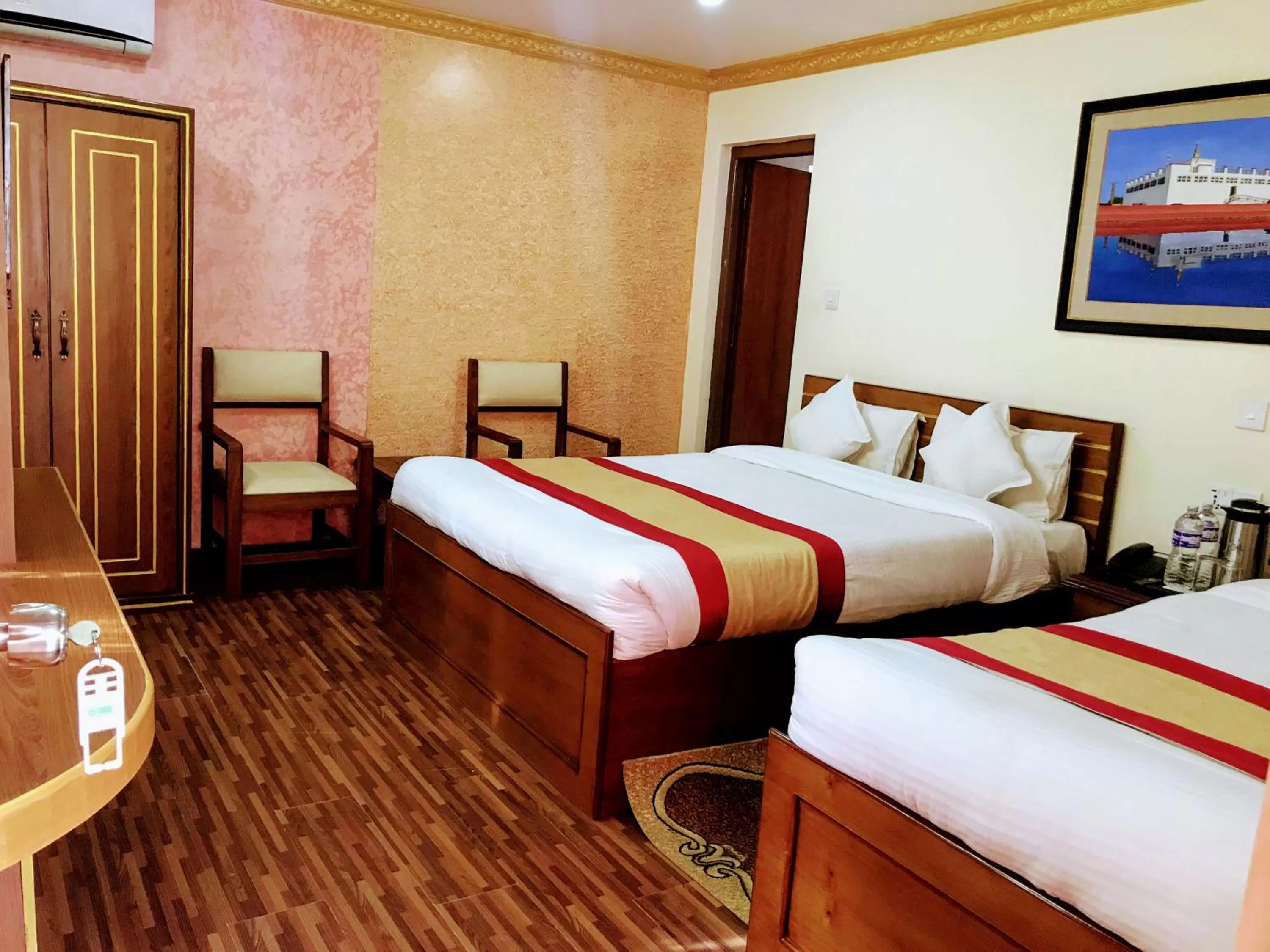 Bedroom, Bed in Kathmandu Garden Home