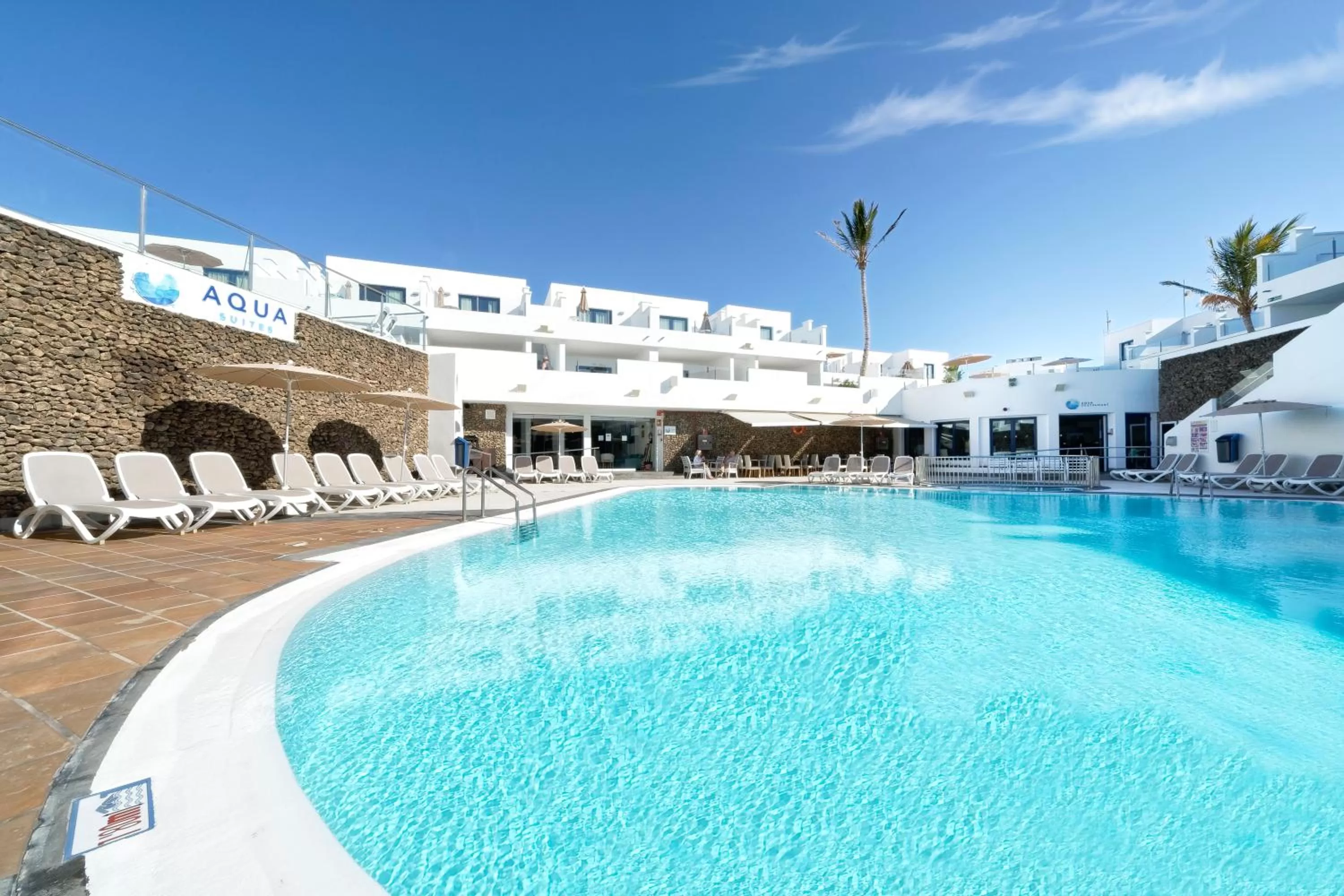 Swimming pool in Aqua Suites