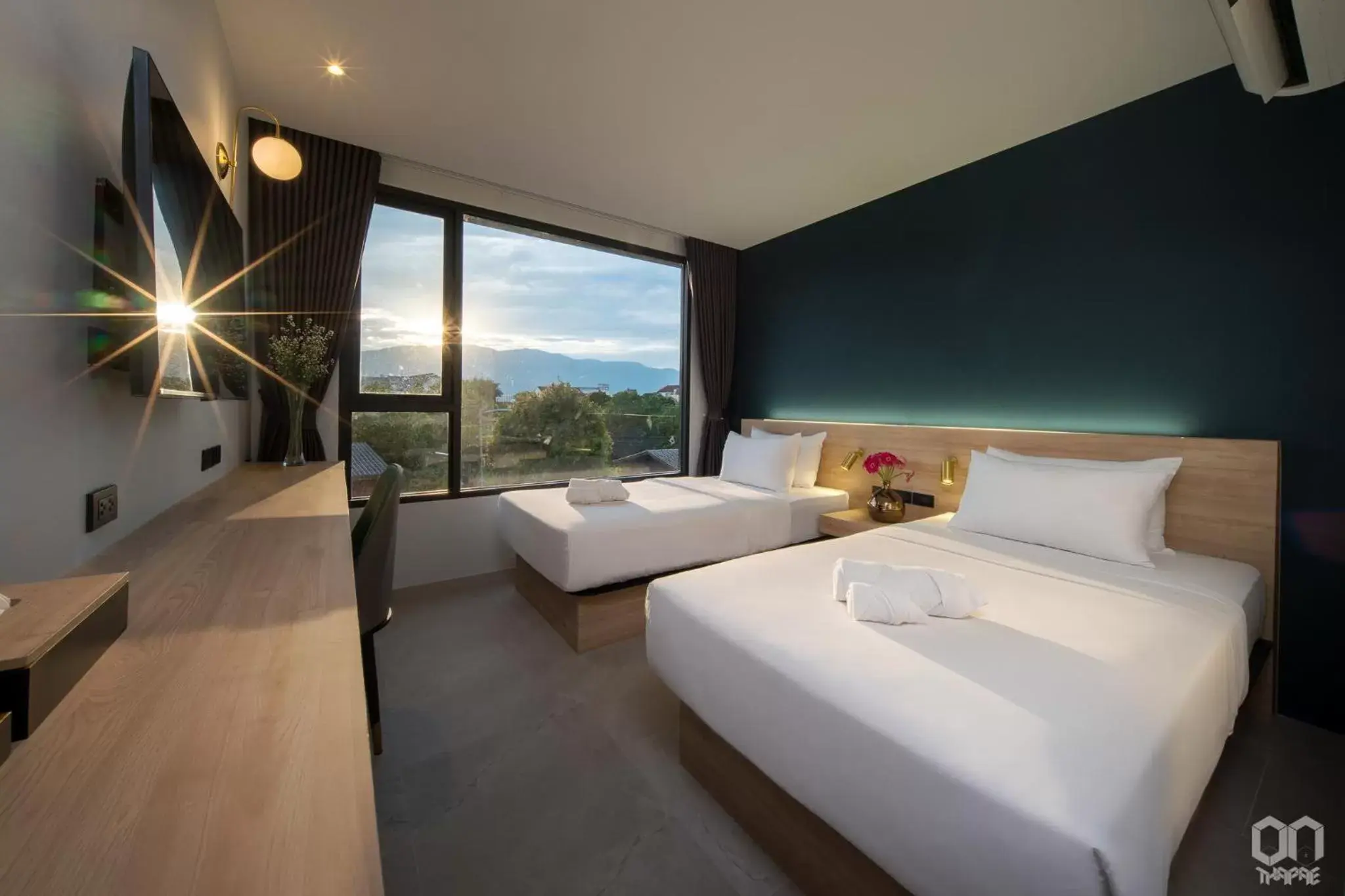 Standard Twin Room in ON Thapae Gate Chiangmai Standard Twin Room in ON Thapae Gate Chiangmai