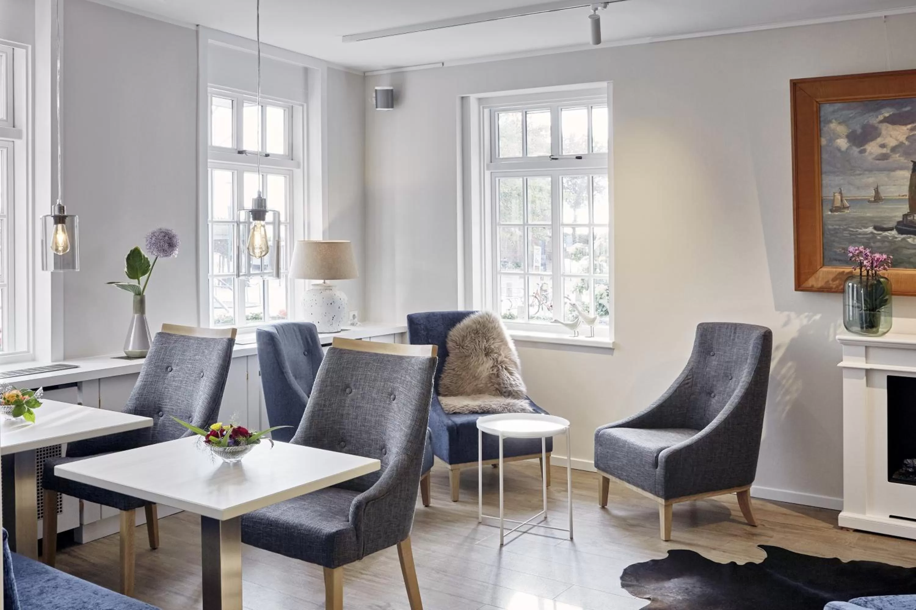 Lobby or reception, Seating Area in Duus Hotel garni