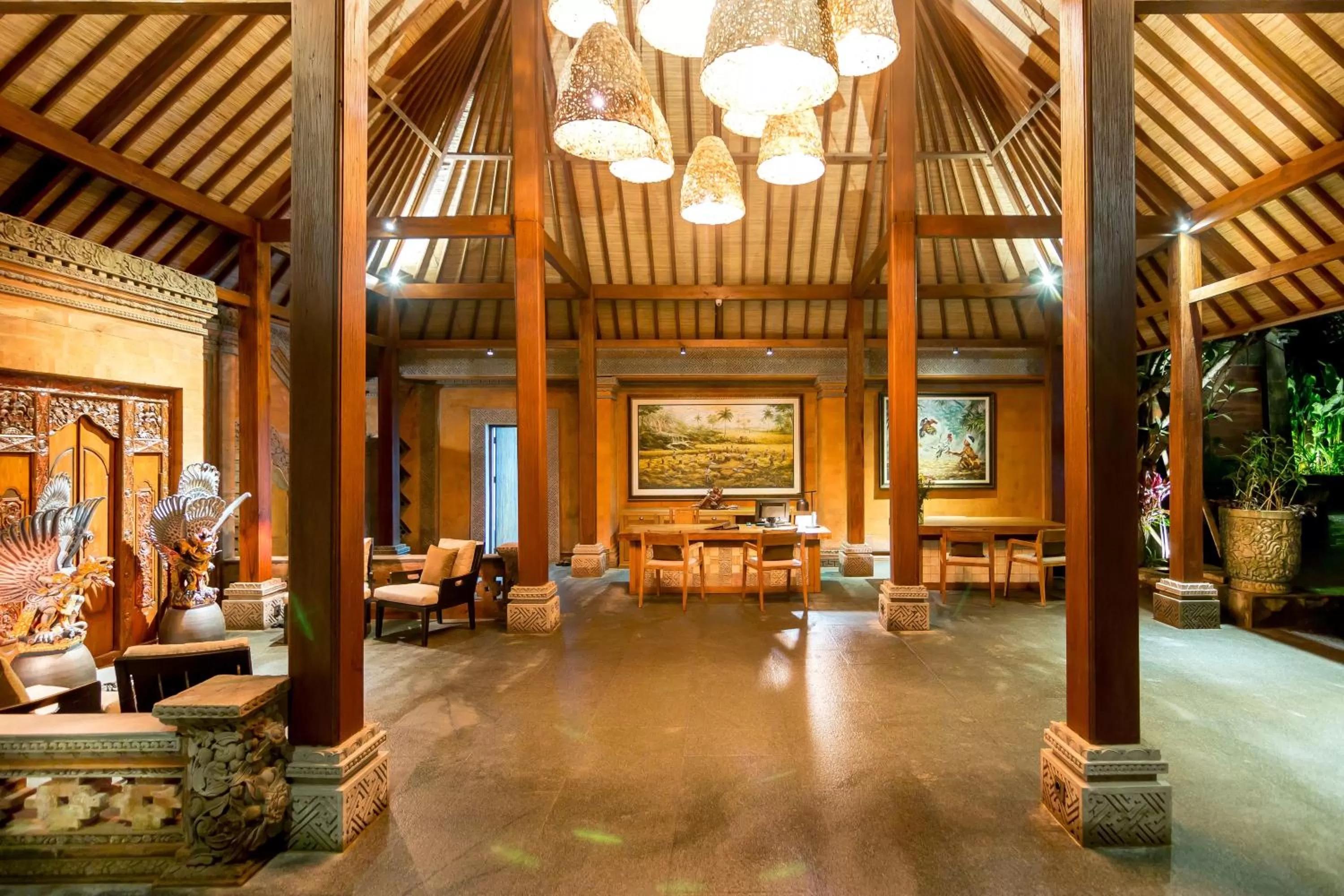 Lobby or reception in Ulun Ubud Resort - CHSE Certified
