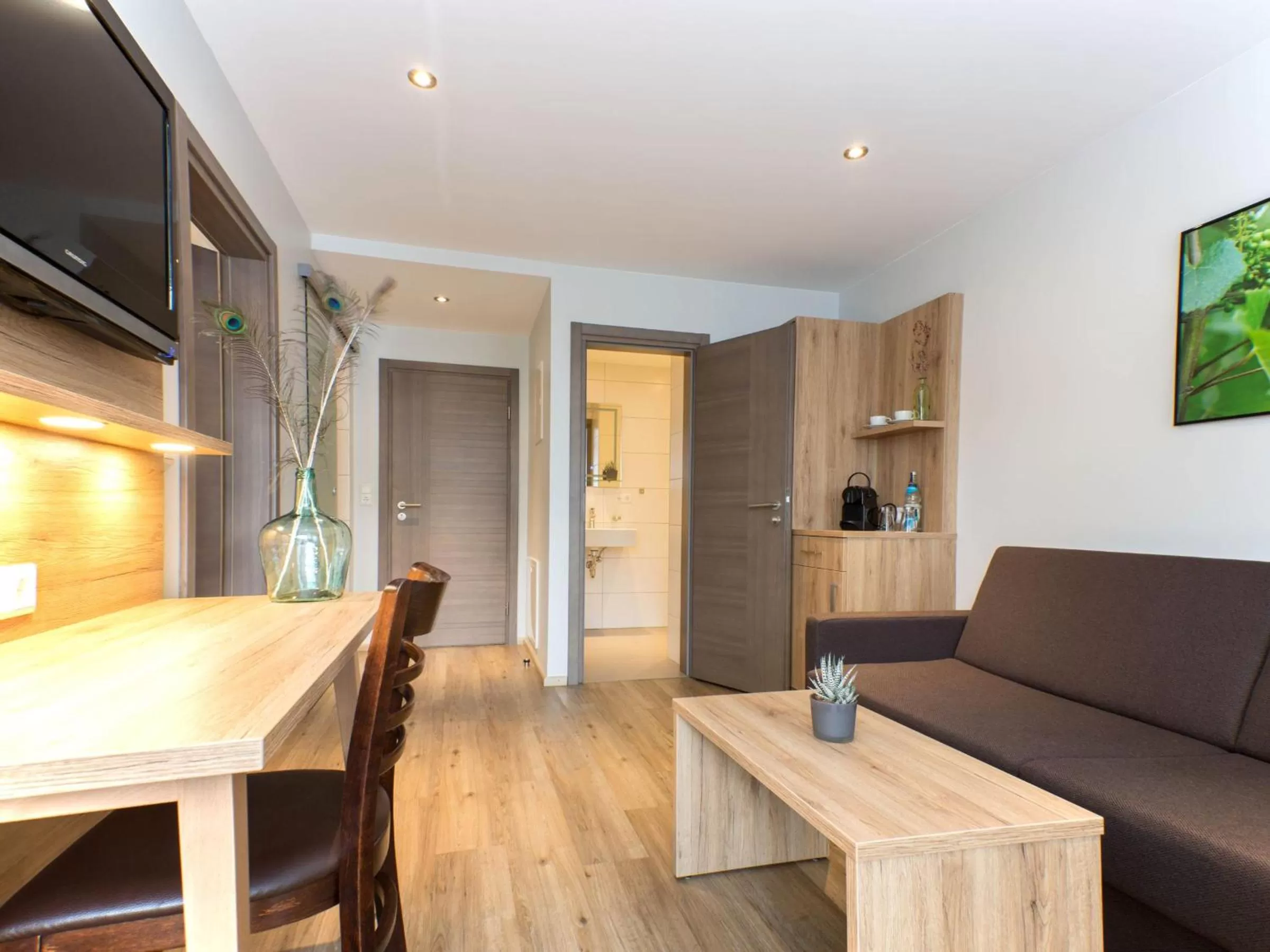 Seating Area in Restaurant & Appartements In Vino Veritas