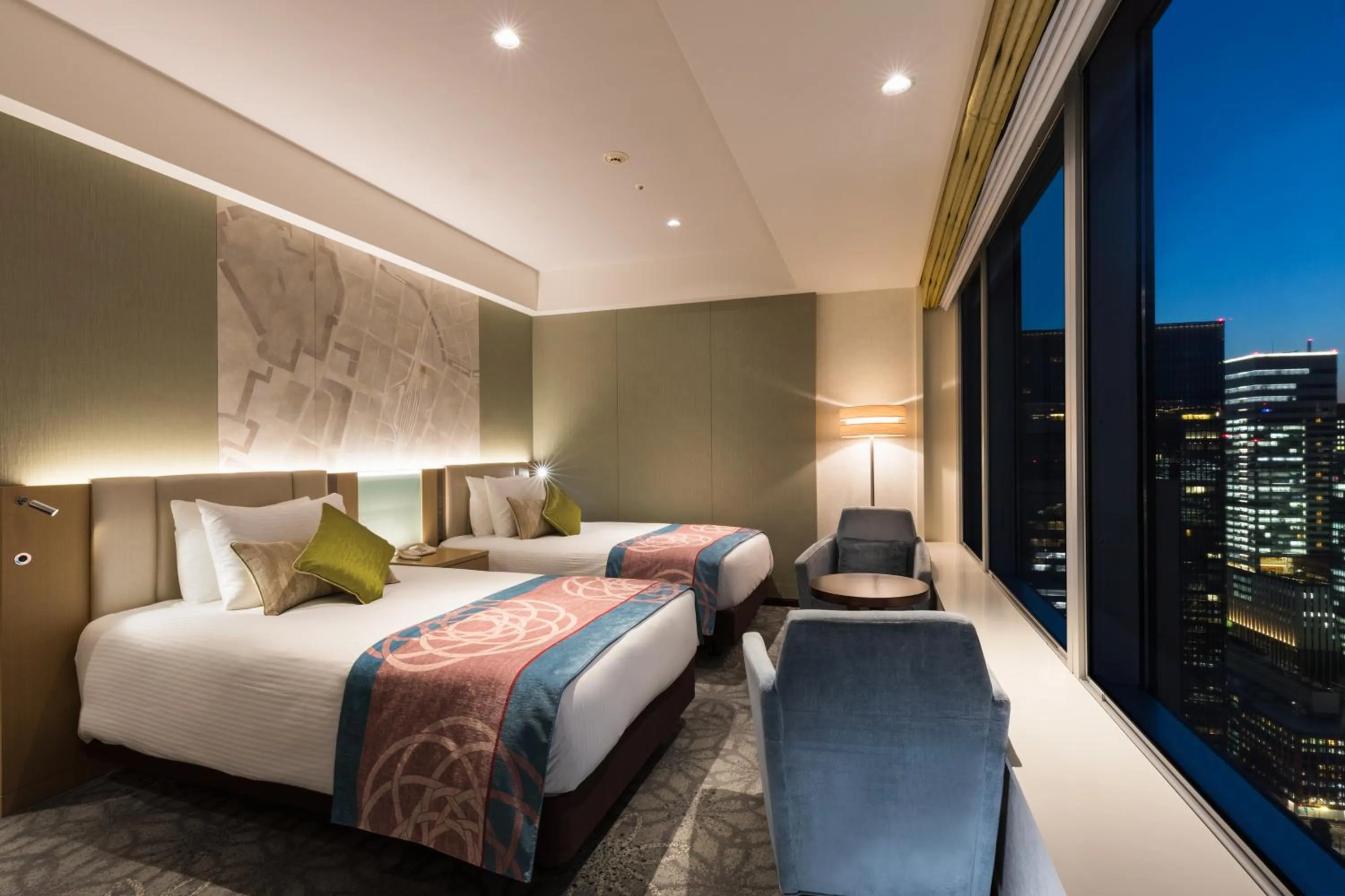 Bed in Hotel Metropolitan Tokyo Marunouchi