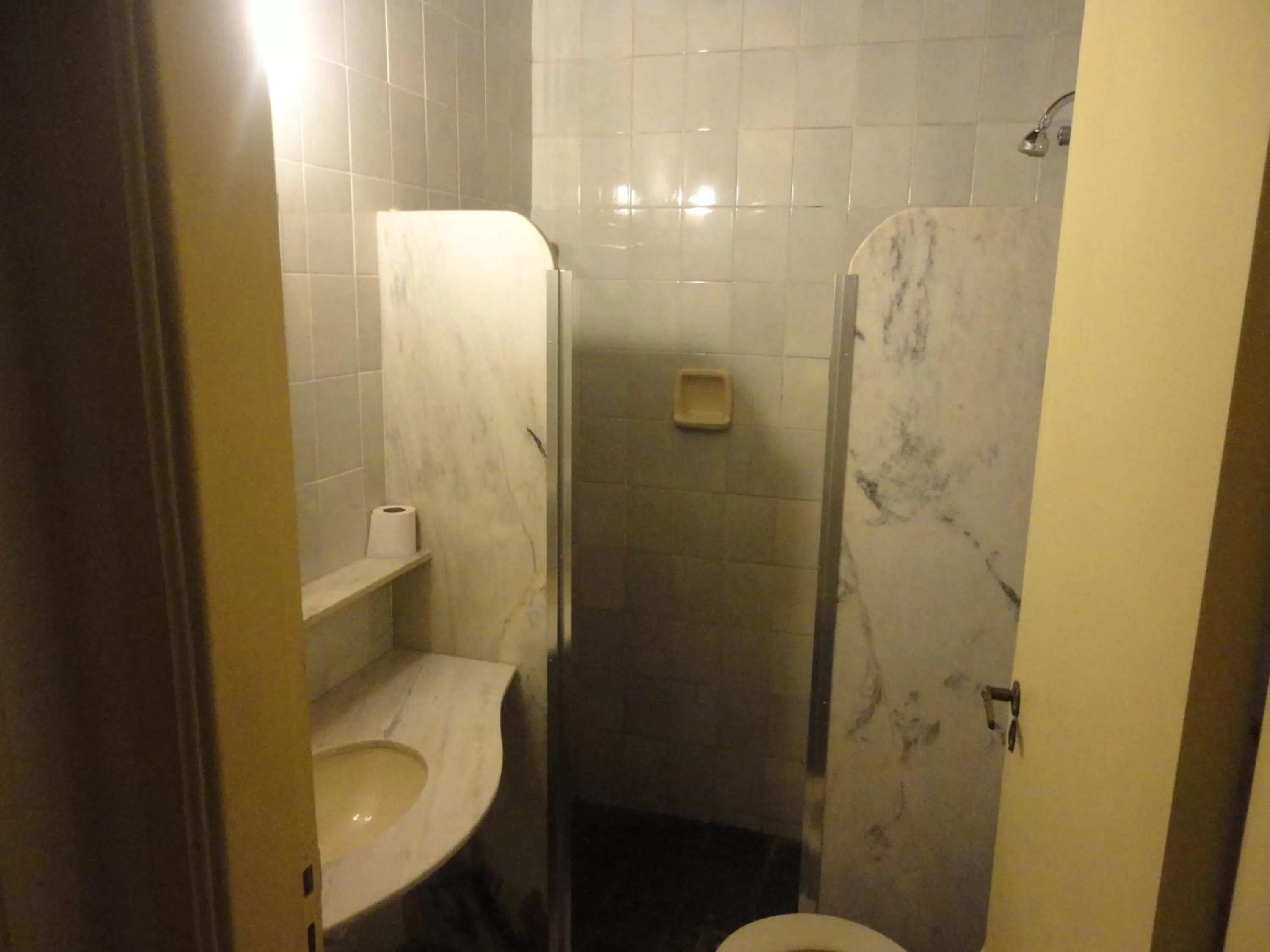 Shower, Bathroom in Pousada Flor da Serra