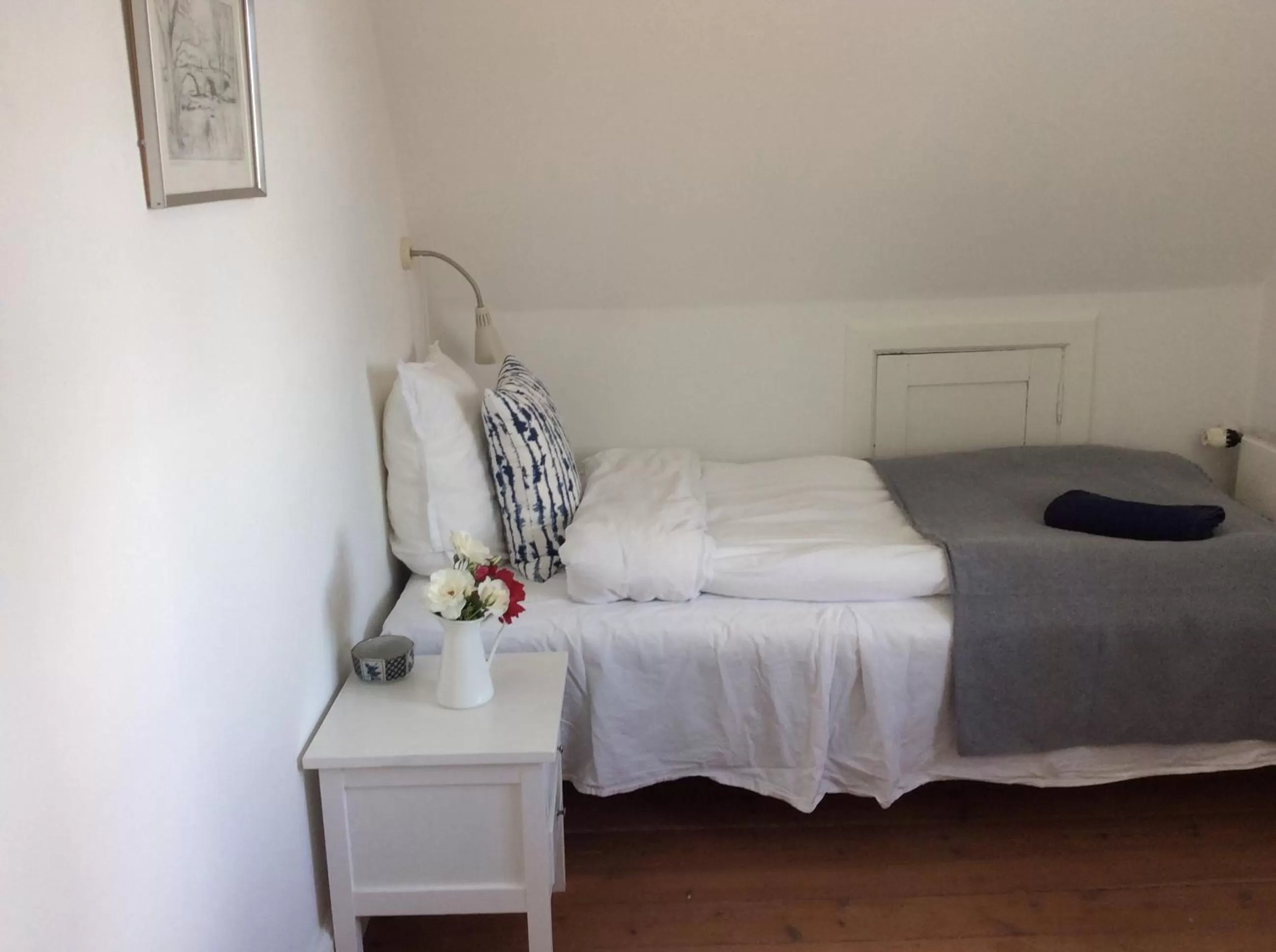 Bedroom, Bed in Marielyst B&B - Apartments