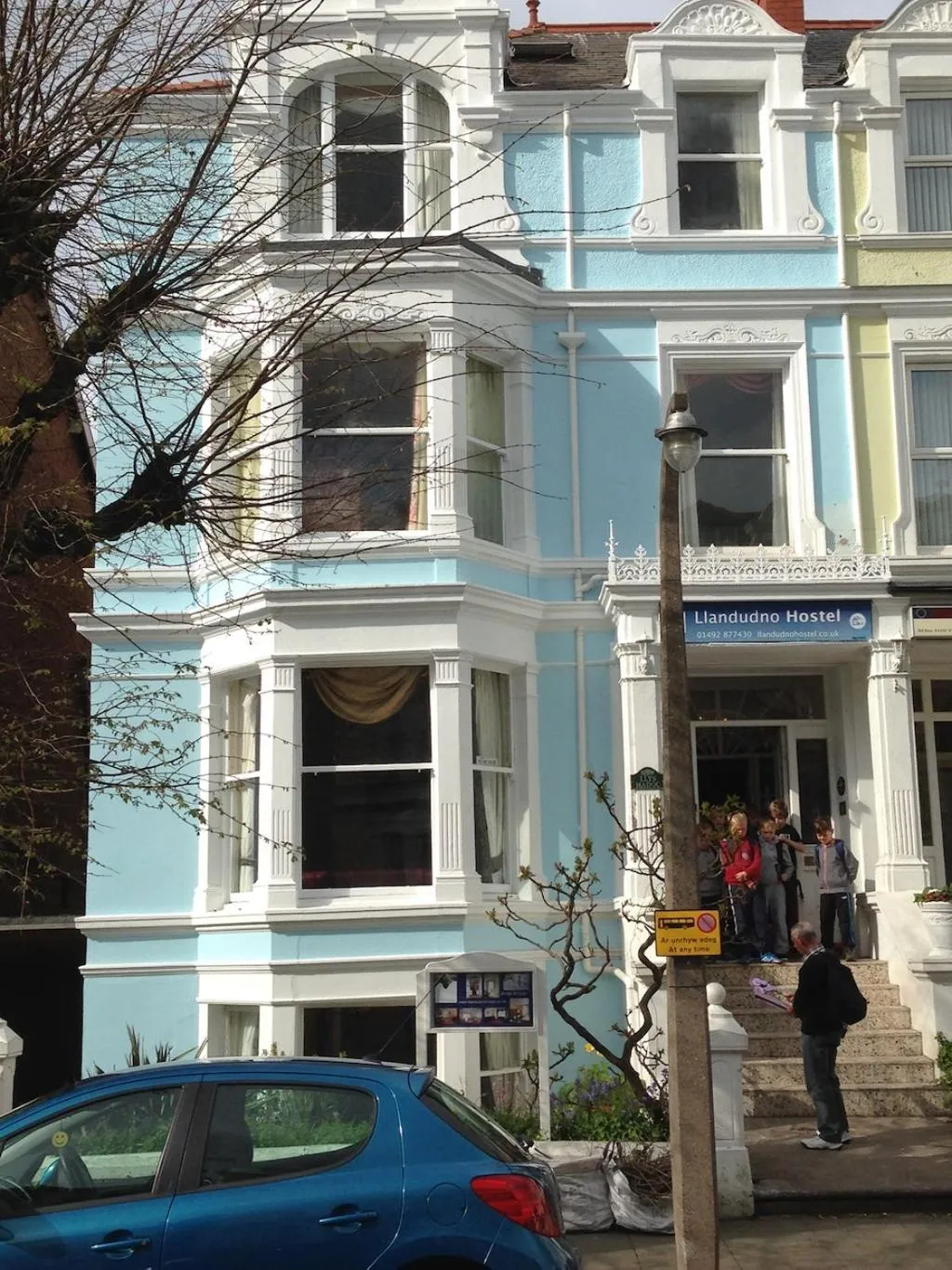 Property building in Llandudno Hostel