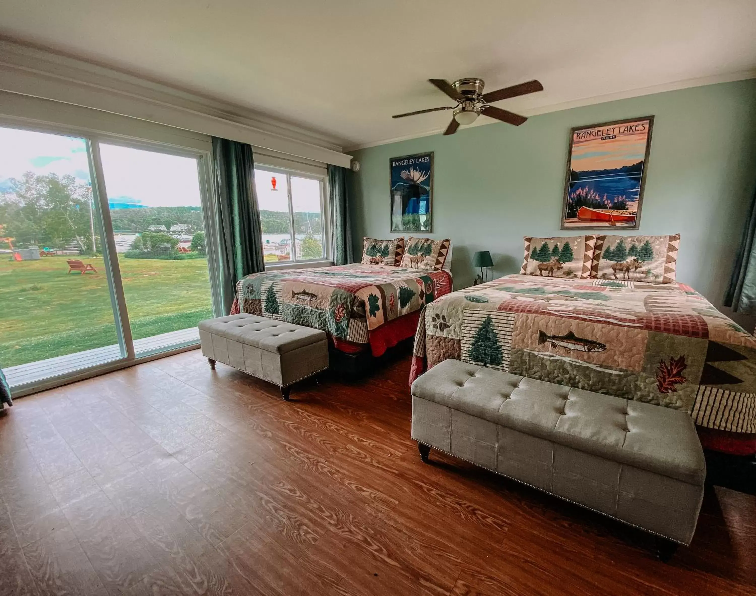 Two Double with Lake View in Rangeley Town & Lake Two Double with Lake View in Rangeley Town & Lake