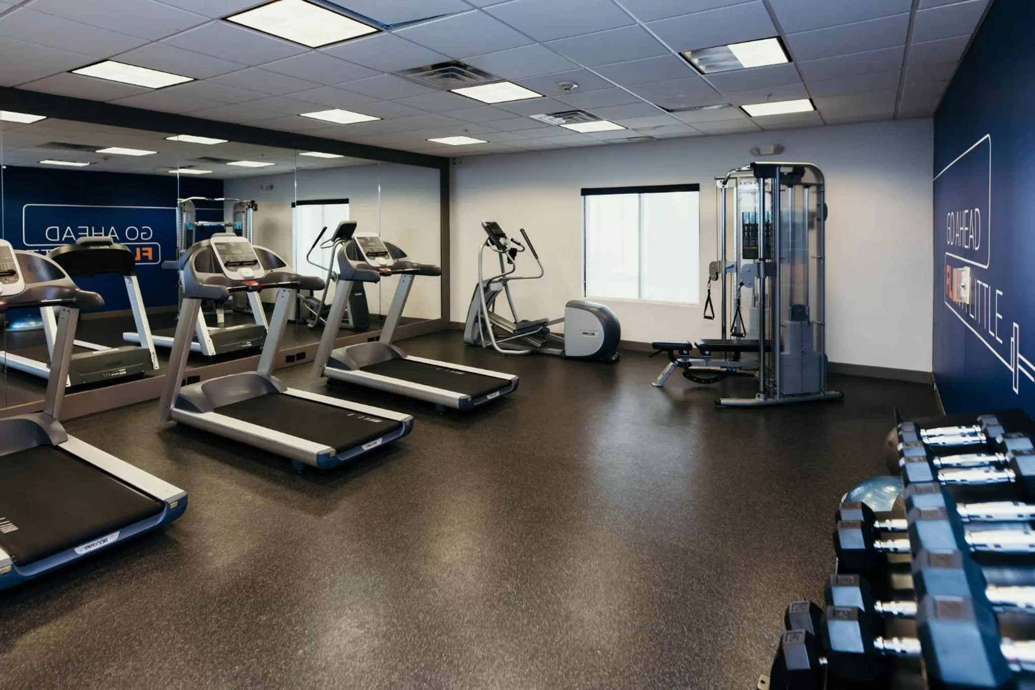 Fitness centre/facilities in Holiday Inn Express and Suites Urbandale Des Moines by IHG