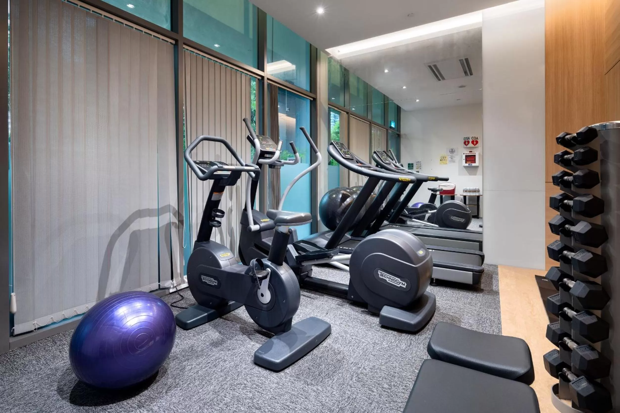 Fitness centre/facilities in Hotel Traveltine Downtown Singapore, Trademark Collection