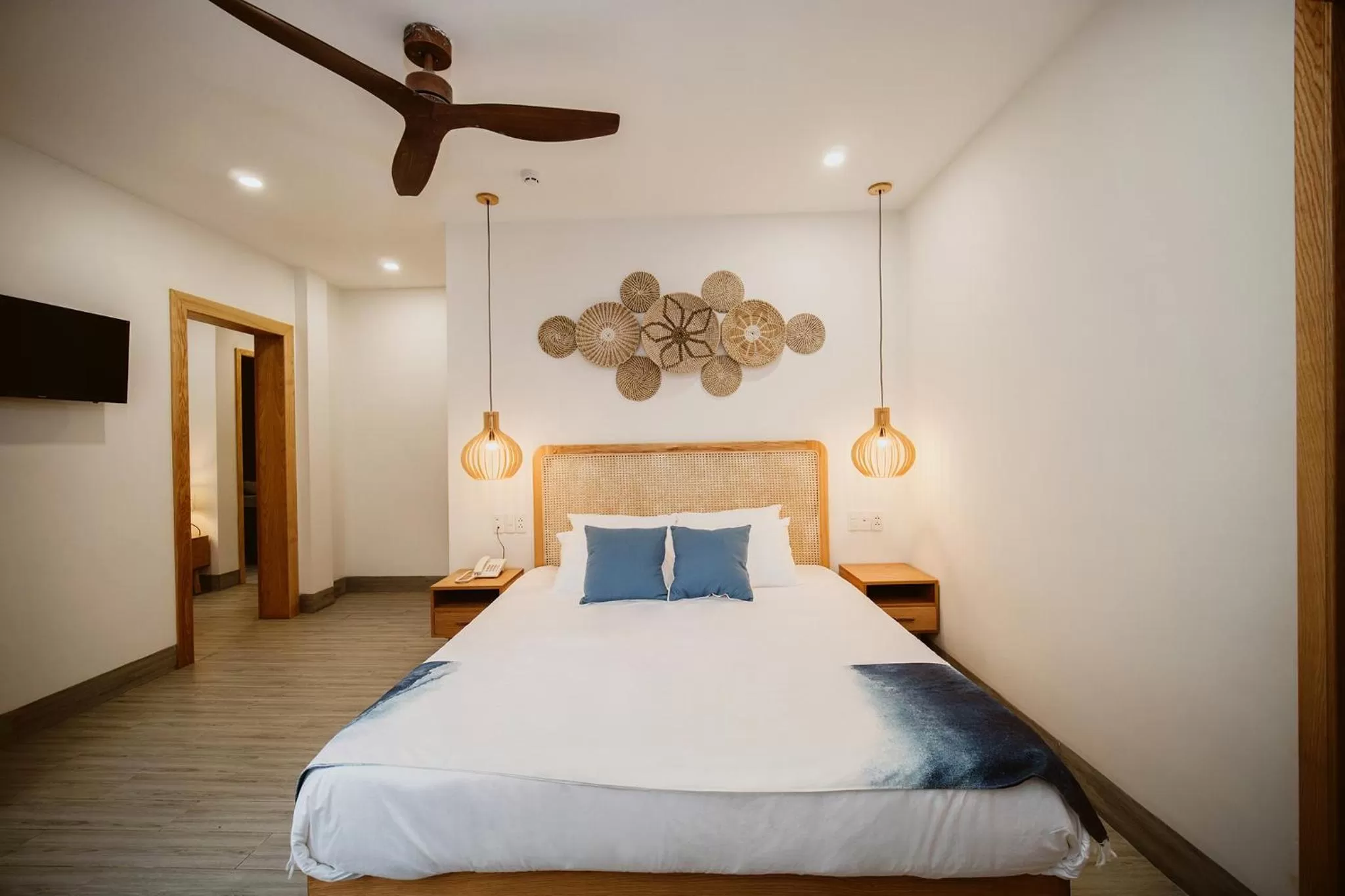 Bed in The Watermark Beachside Hotel