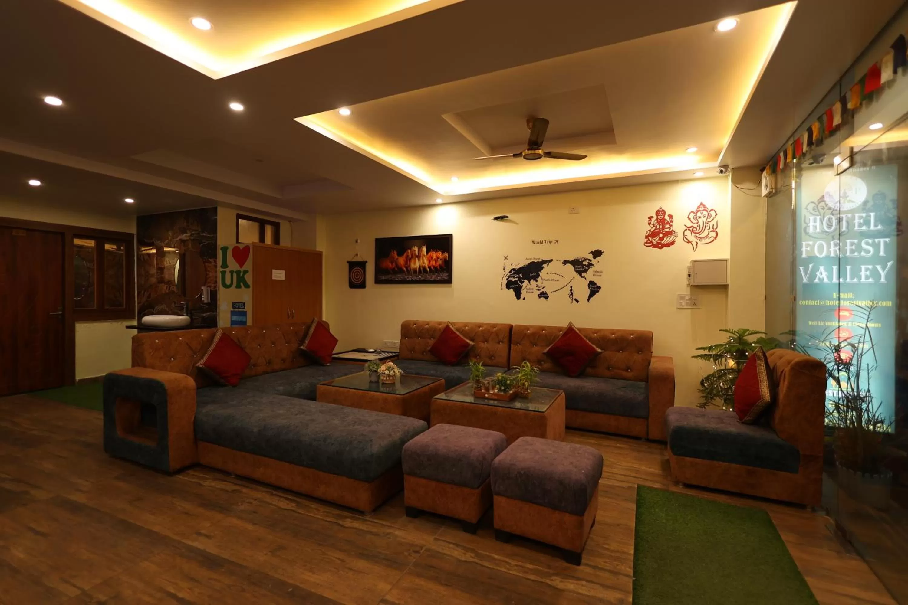 Seating area in Perfectstayz Value Forest Valley Near Waterfall