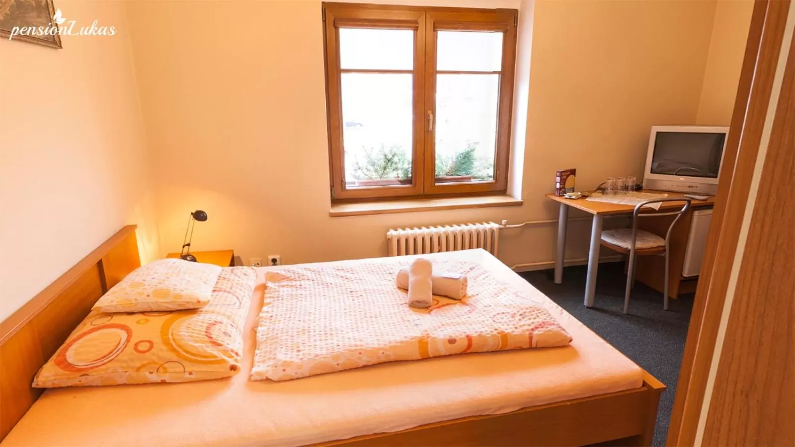 Bedroom, Bed in Pension Lukas