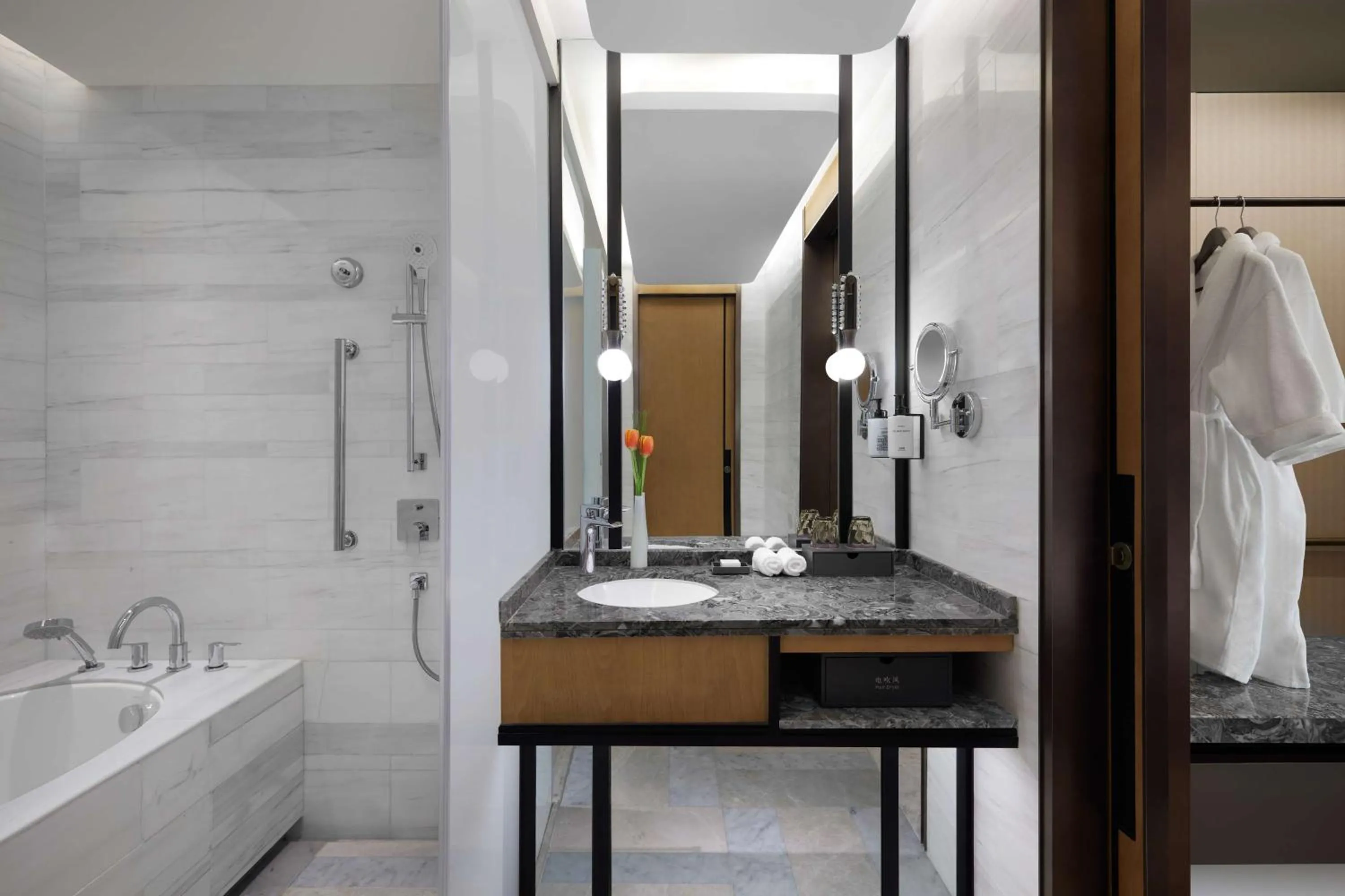 Bathroom in Conrad Shanghai