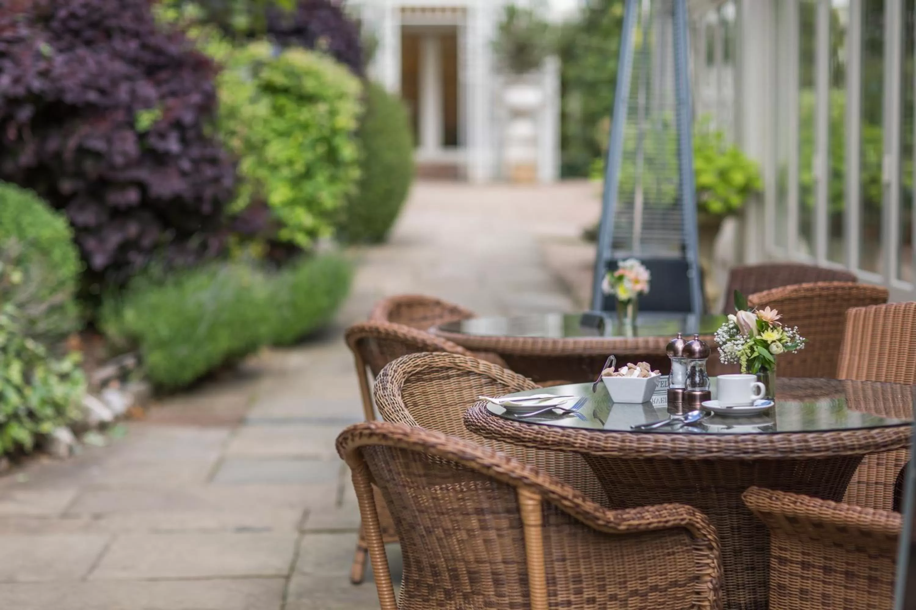 Balcony/Terrace in Coombe Abbey Hotel
