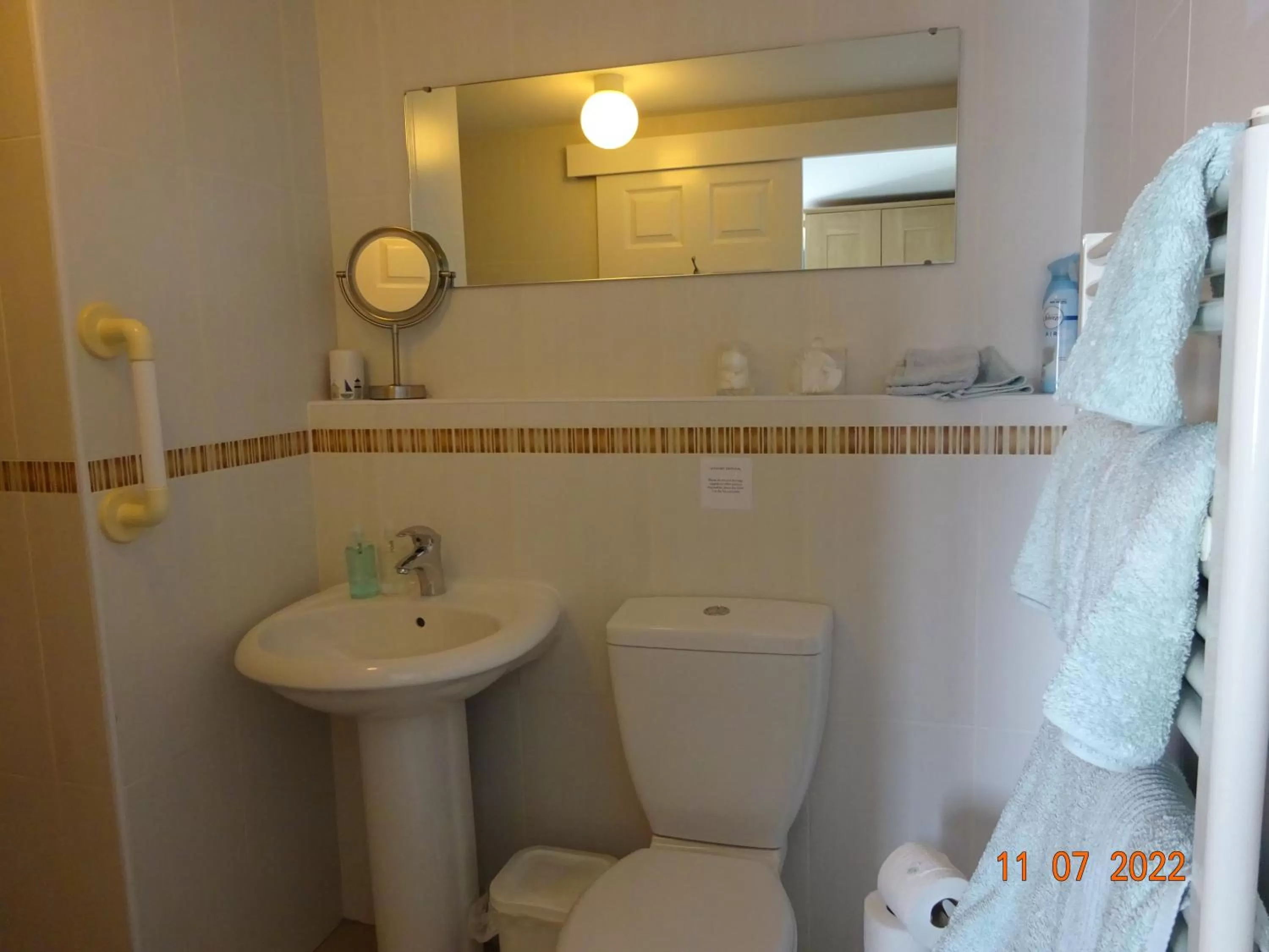 Shower in Sterling Bed & Breakfast