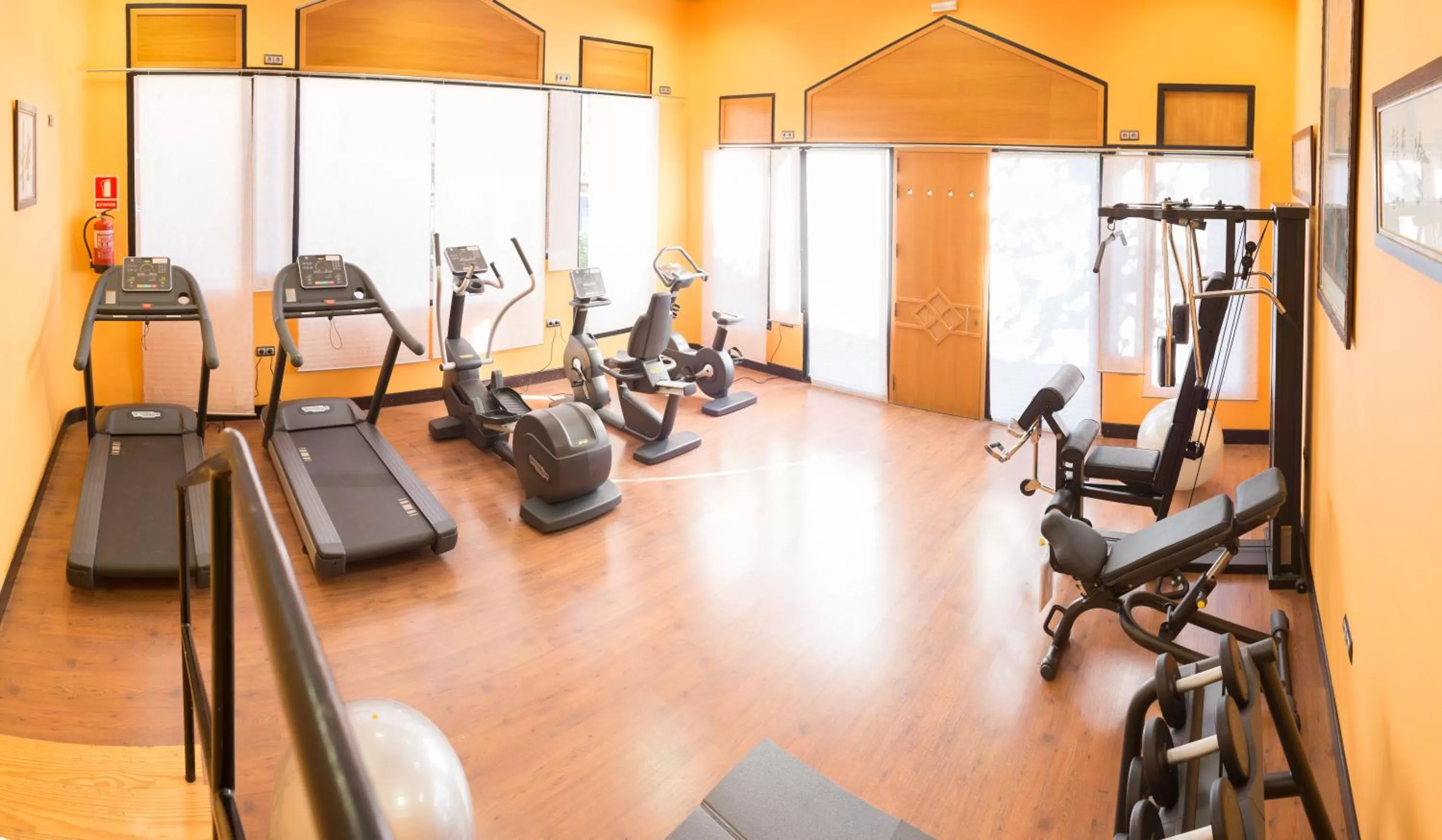 Fitness centre/facilities in Hotel Saray