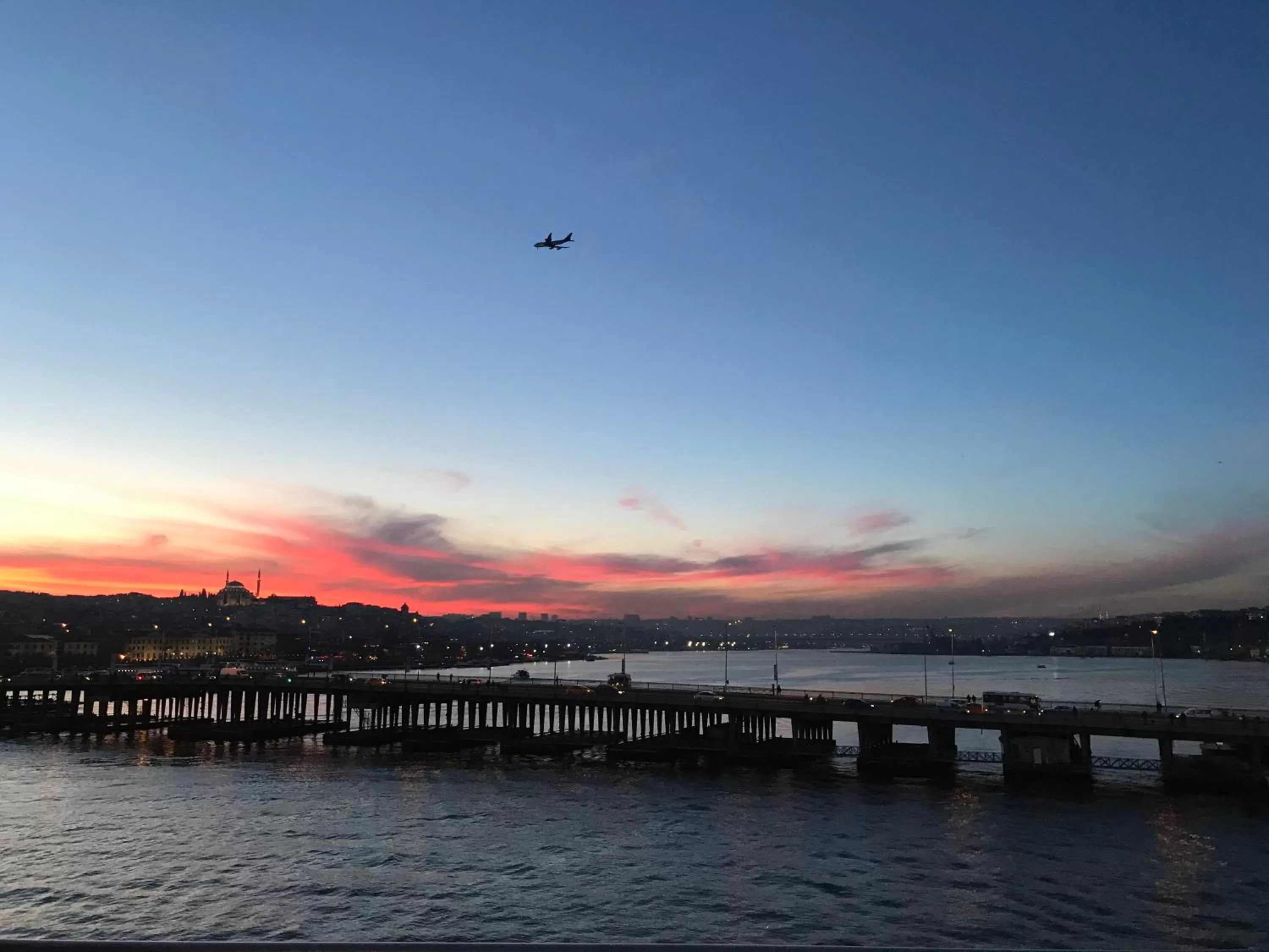 Sunset in Perla Galata Hotel