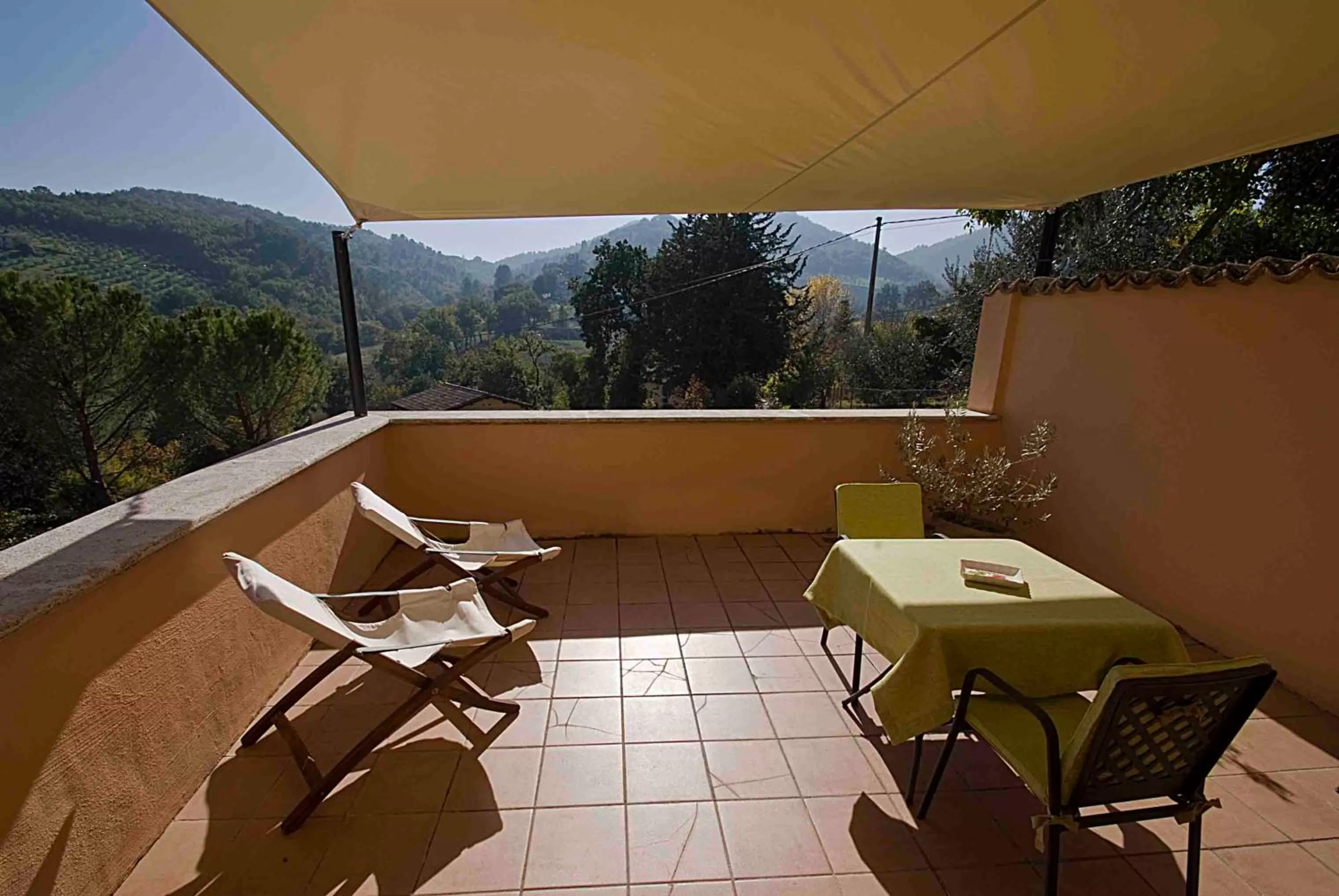 Patio in Albergo Villa Cristina