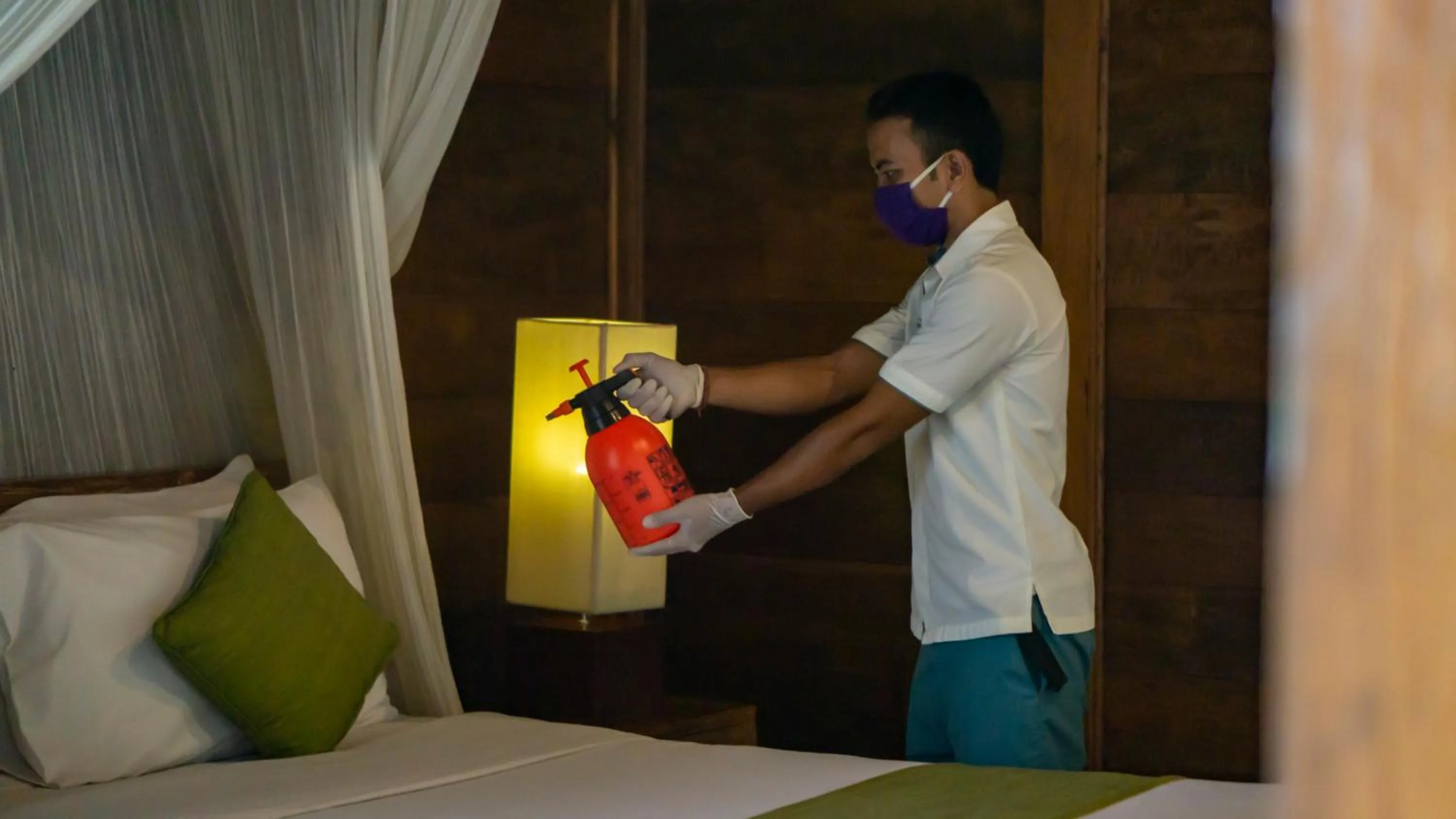 Staff in Ubud Heaven Sayan