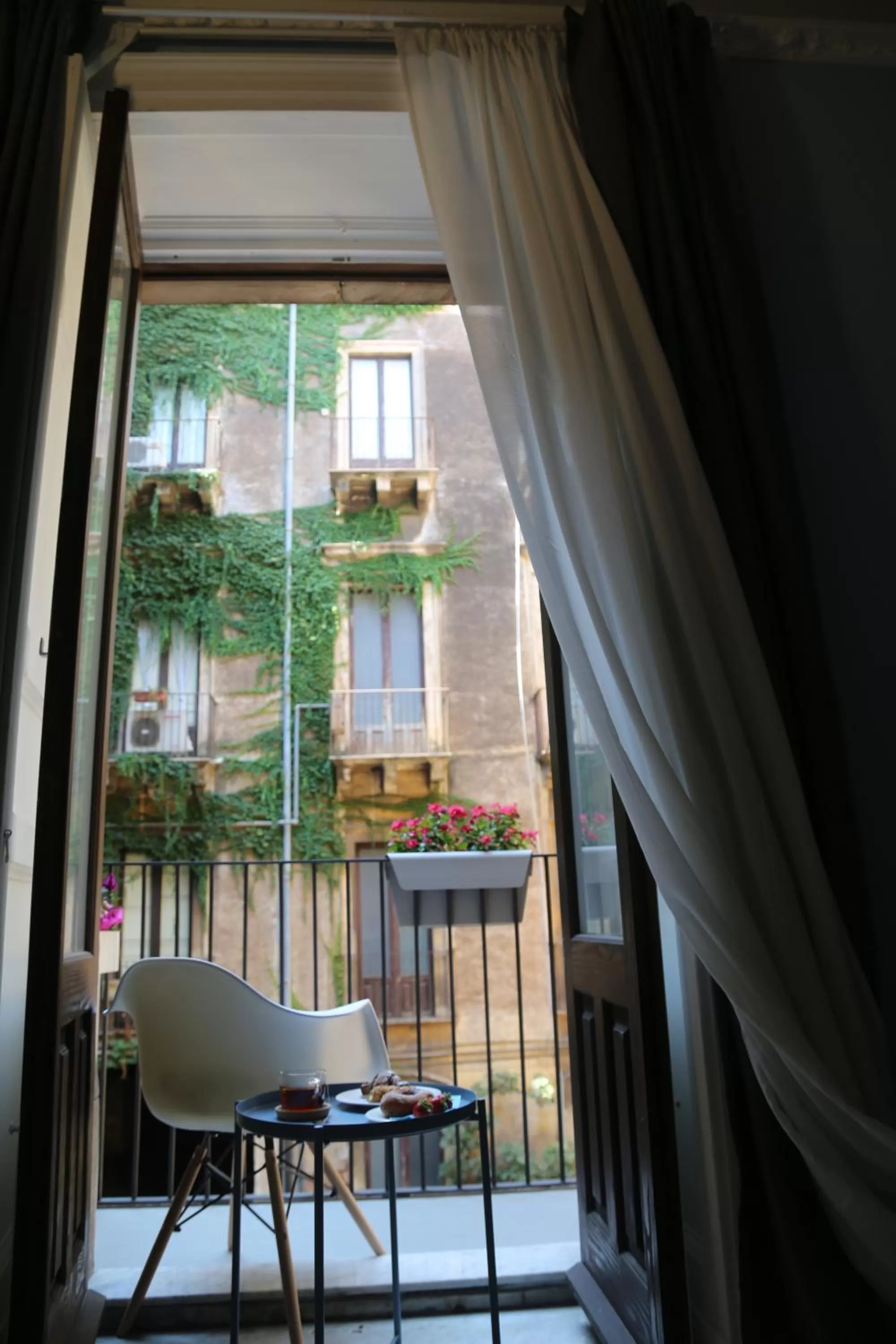 Balcony/Terrace in Palazzo del Verga