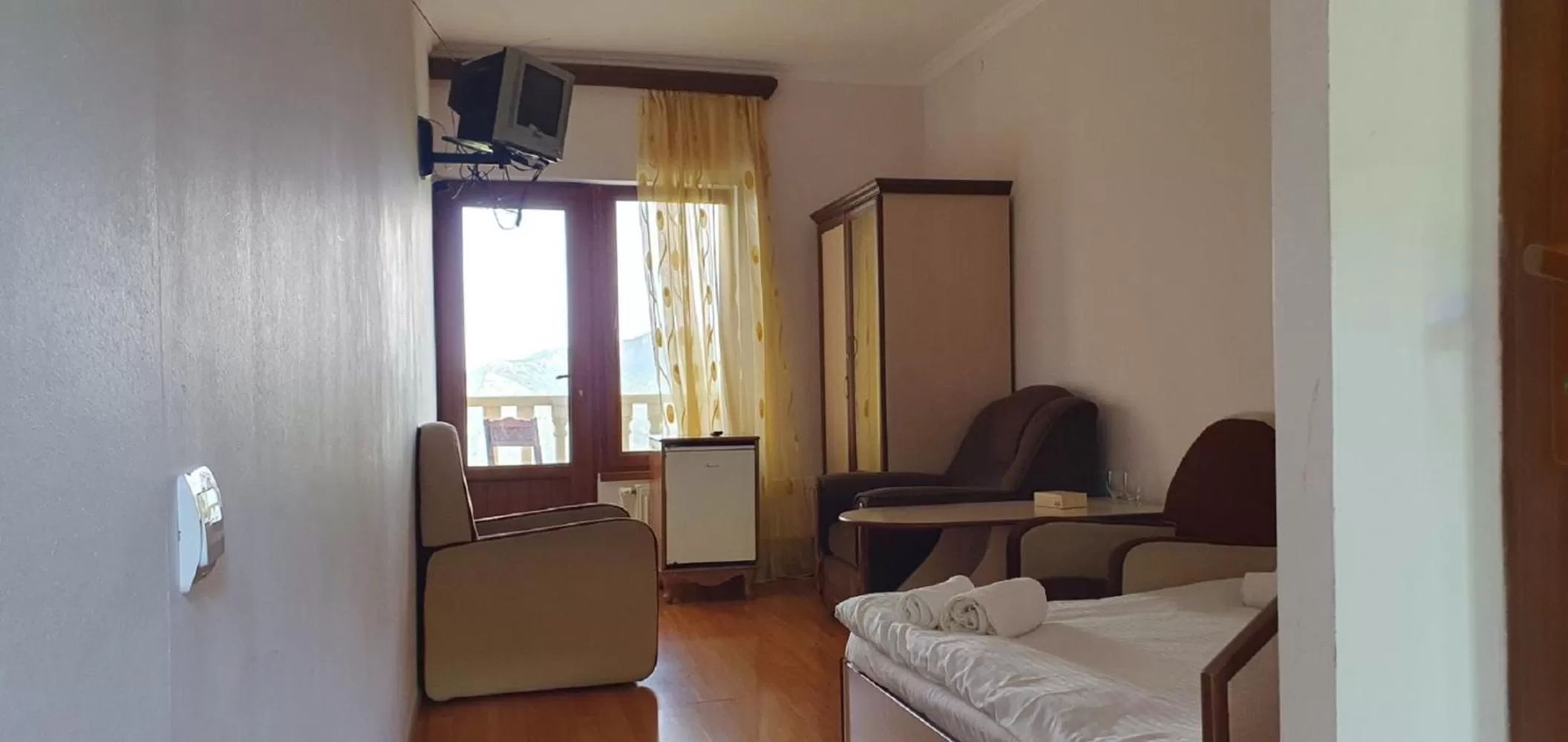 Bed, Seating Area in Odzun Hotel