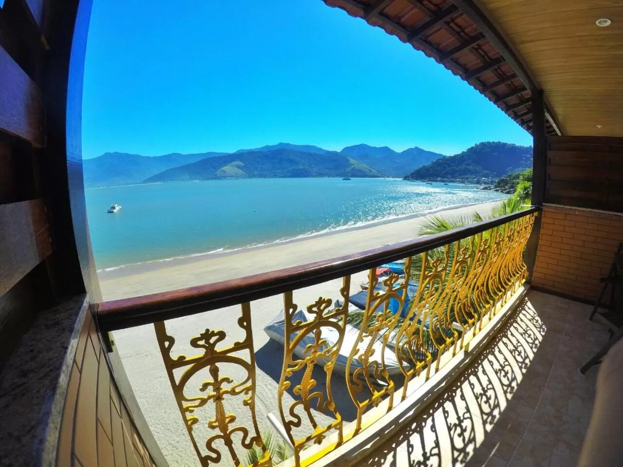 Sea view, Balcony/Terrace in Pousada da Praia