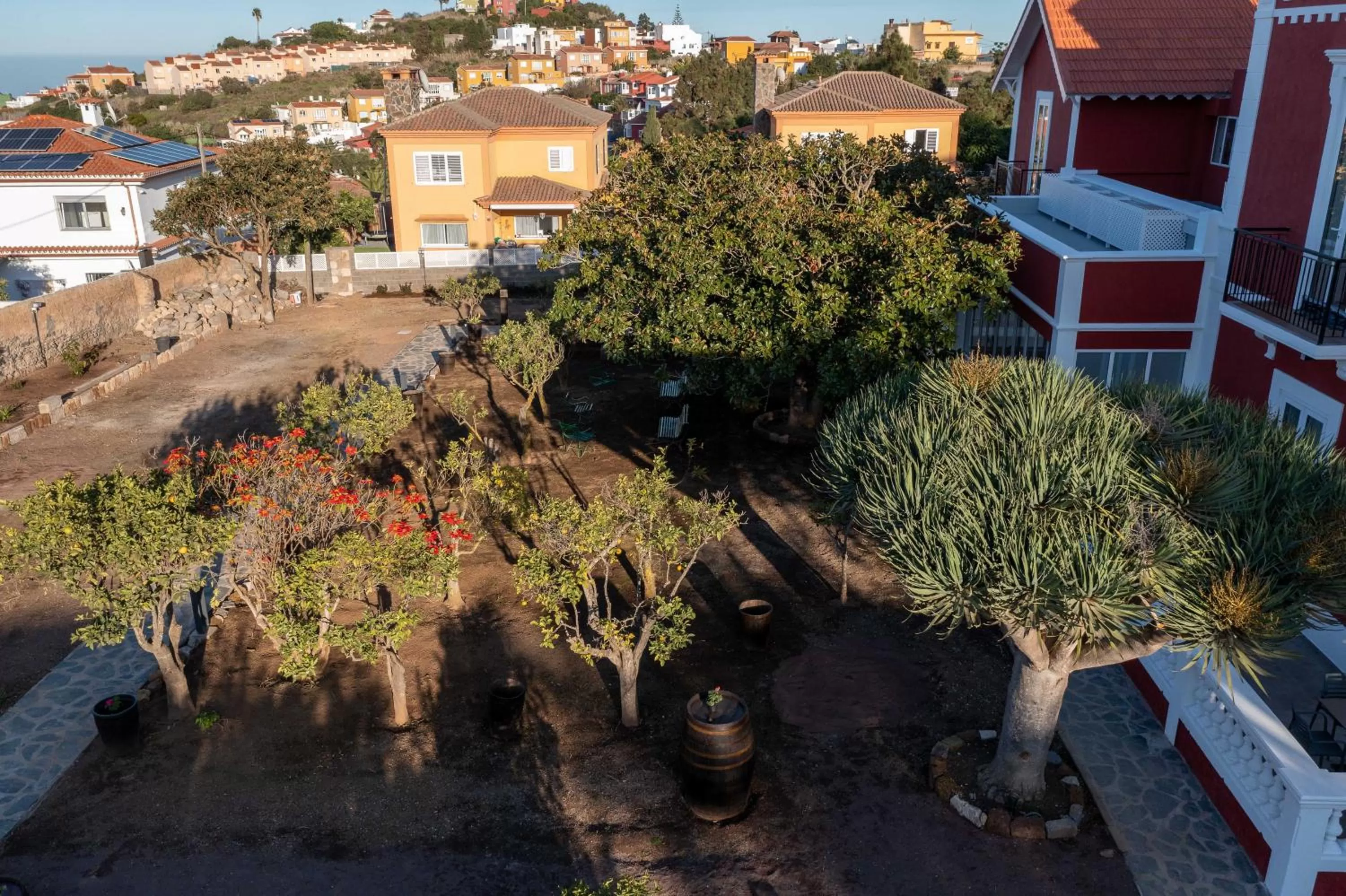 Garden, Bird's-eye View in Albor Suites