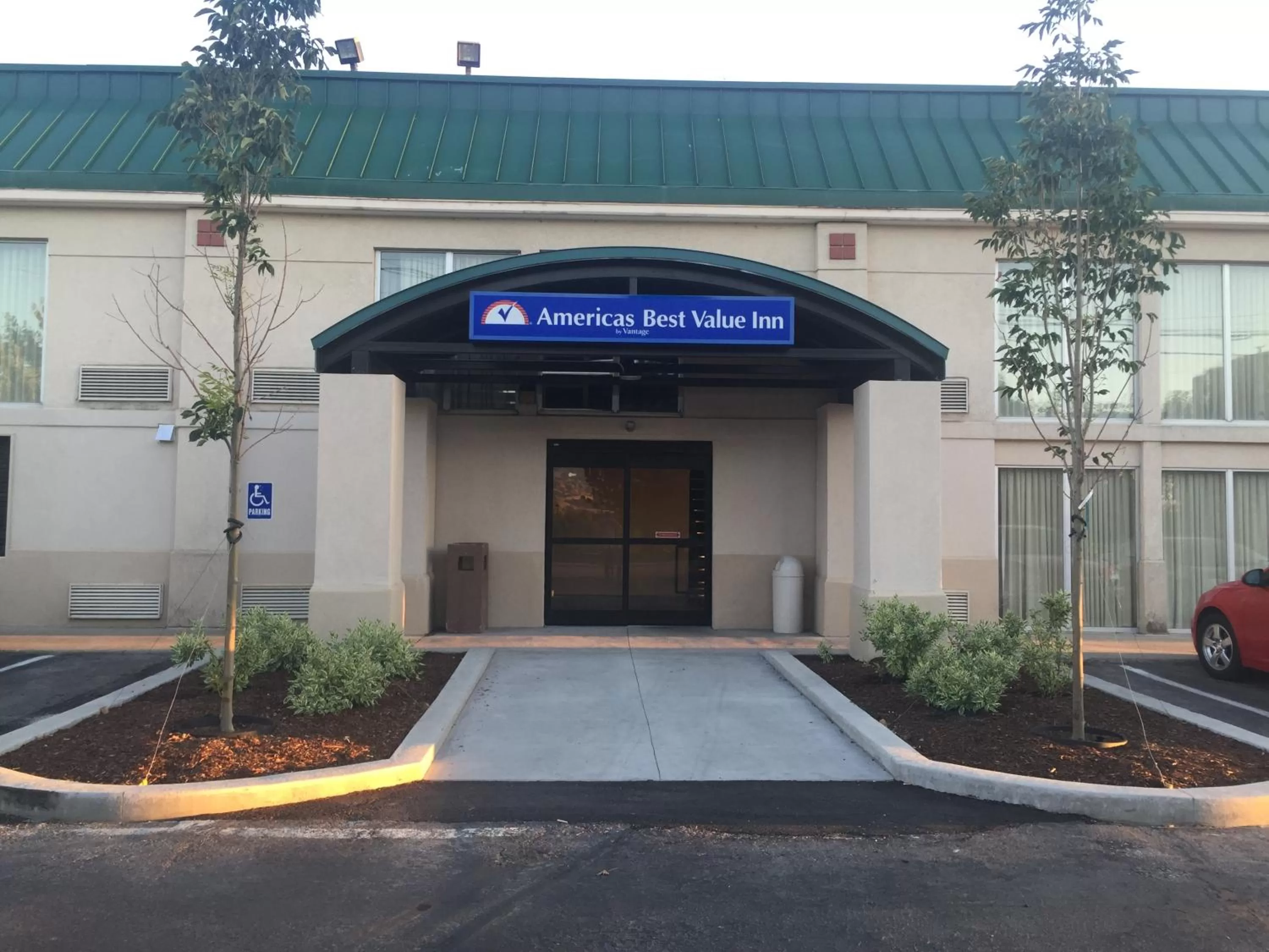 Property building in Americas Best Value Inn & Suites-Boise