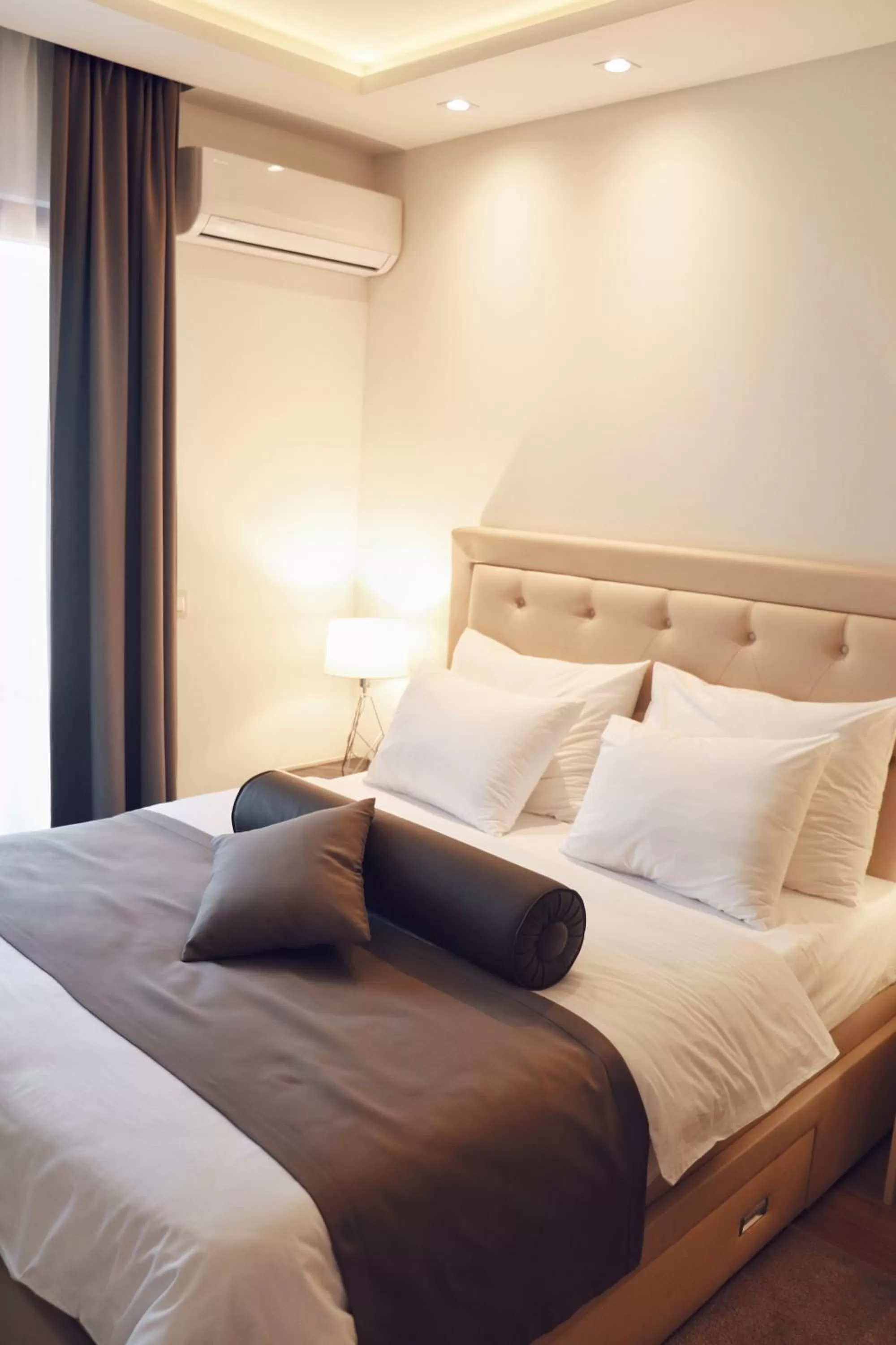 Bed in Hotel Villa Gracia