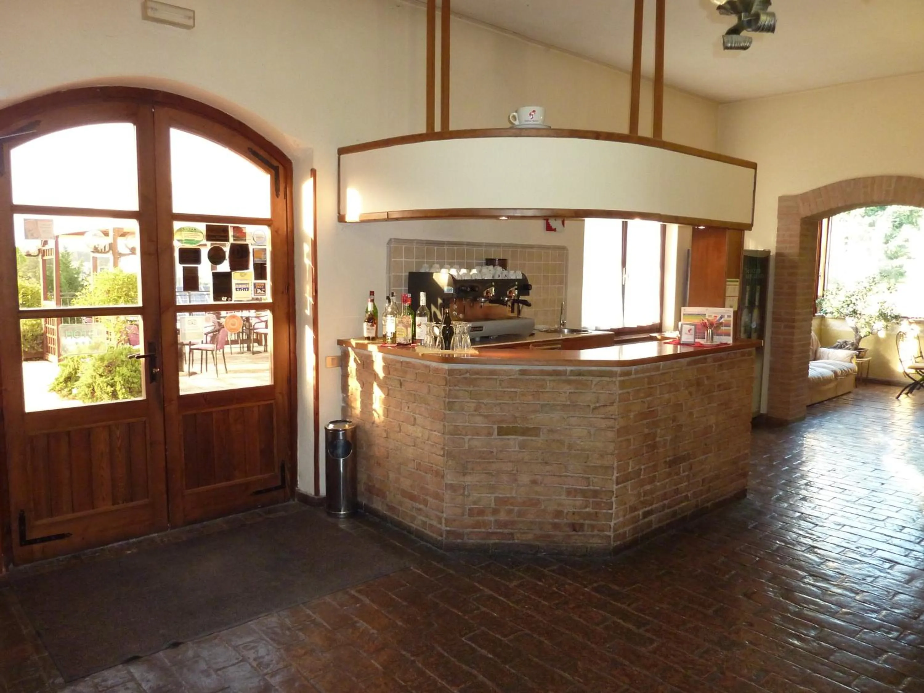 Lobby or reception in La Rocca