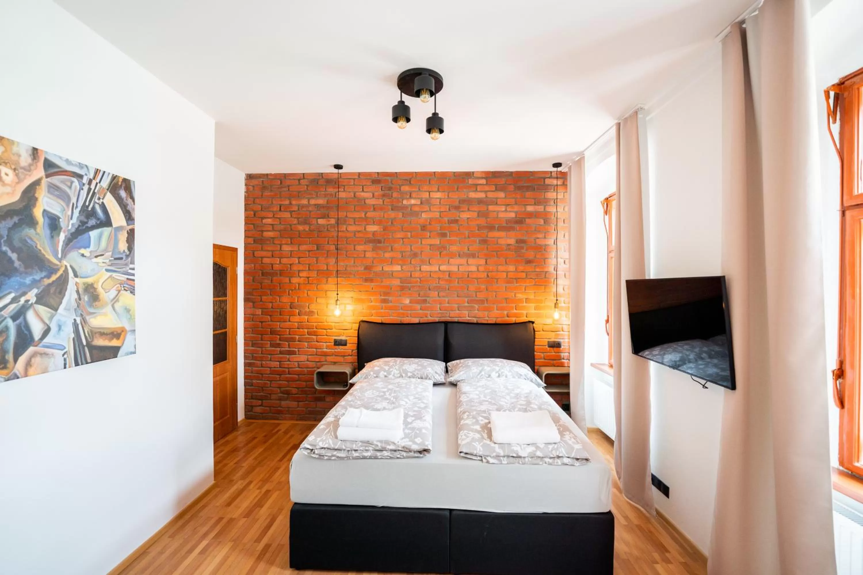 Bedroom, Bed in JEZ&SPI Sušice