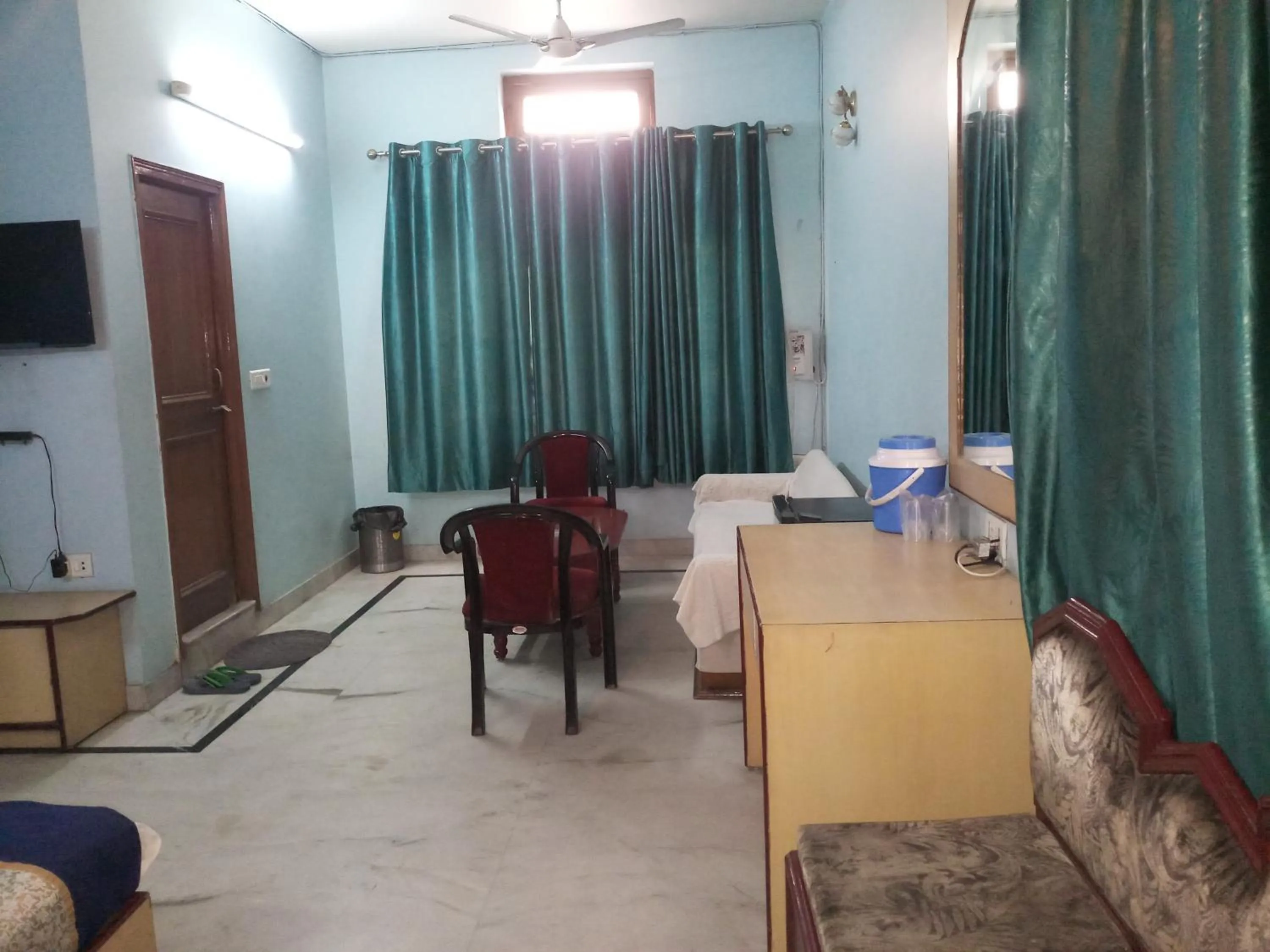 Seating area in Hotel Mayur