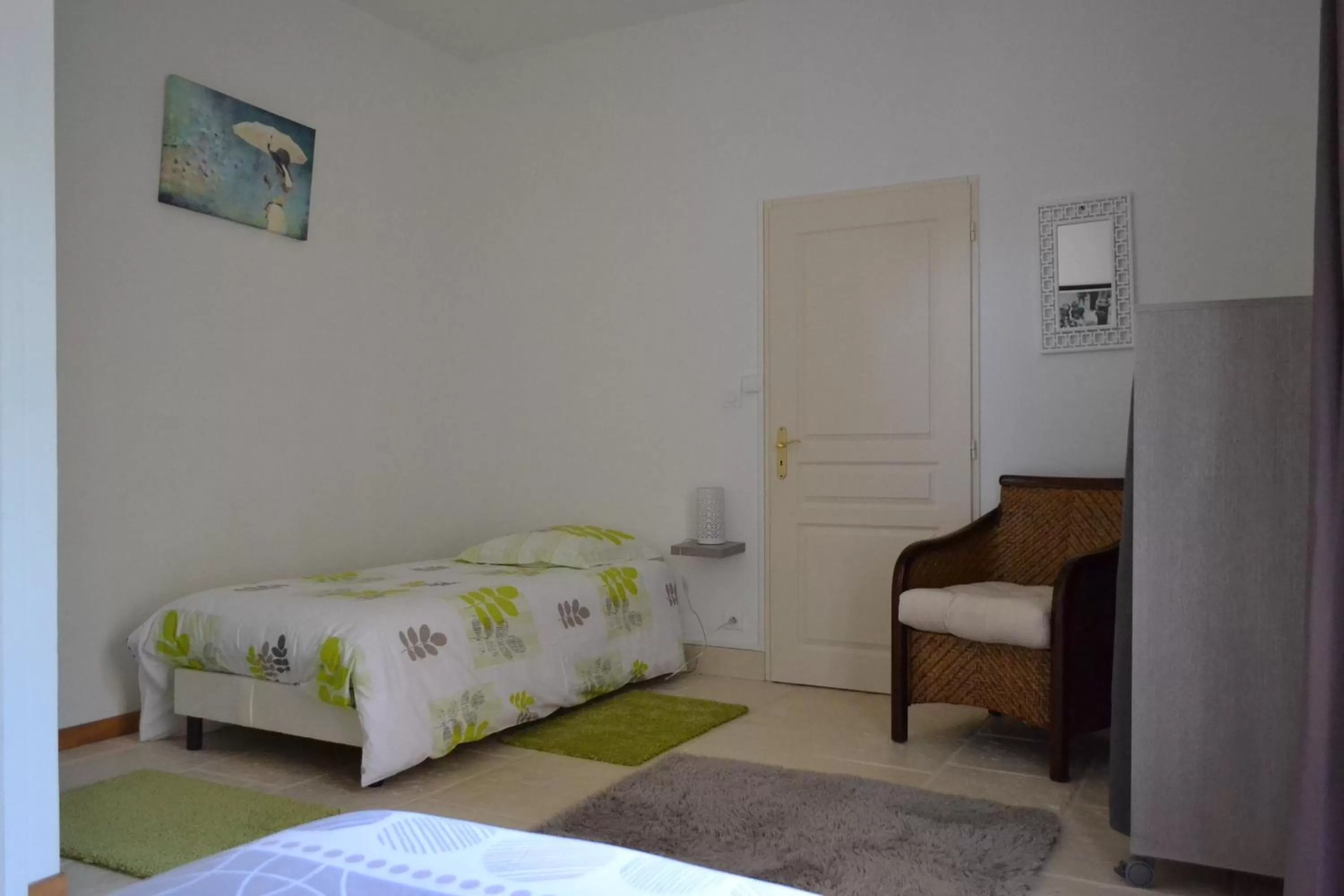 Bed in Les Chambres de Carreau