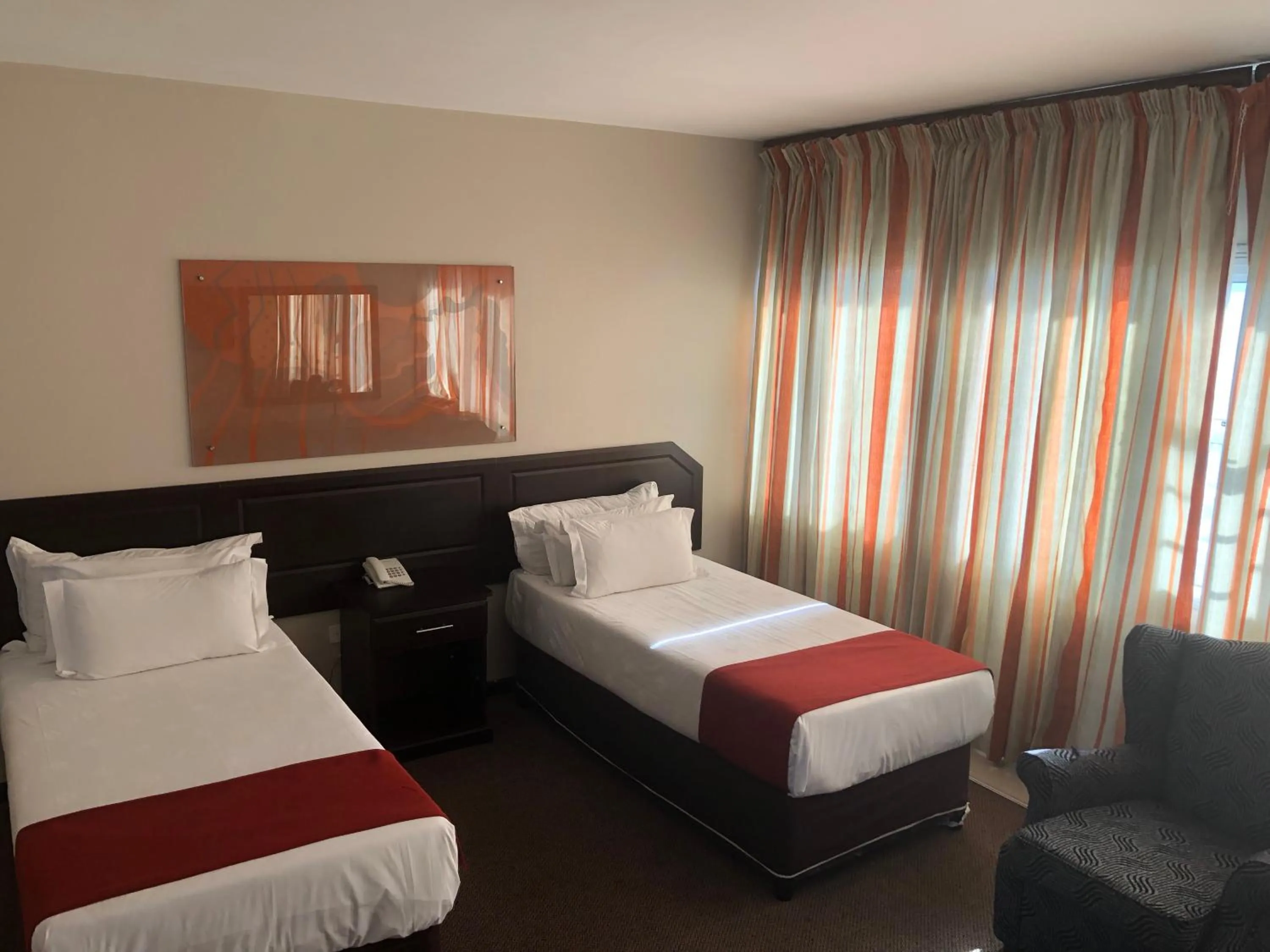 Bed in Coastlands Durban Self Catering Holiday Apartments