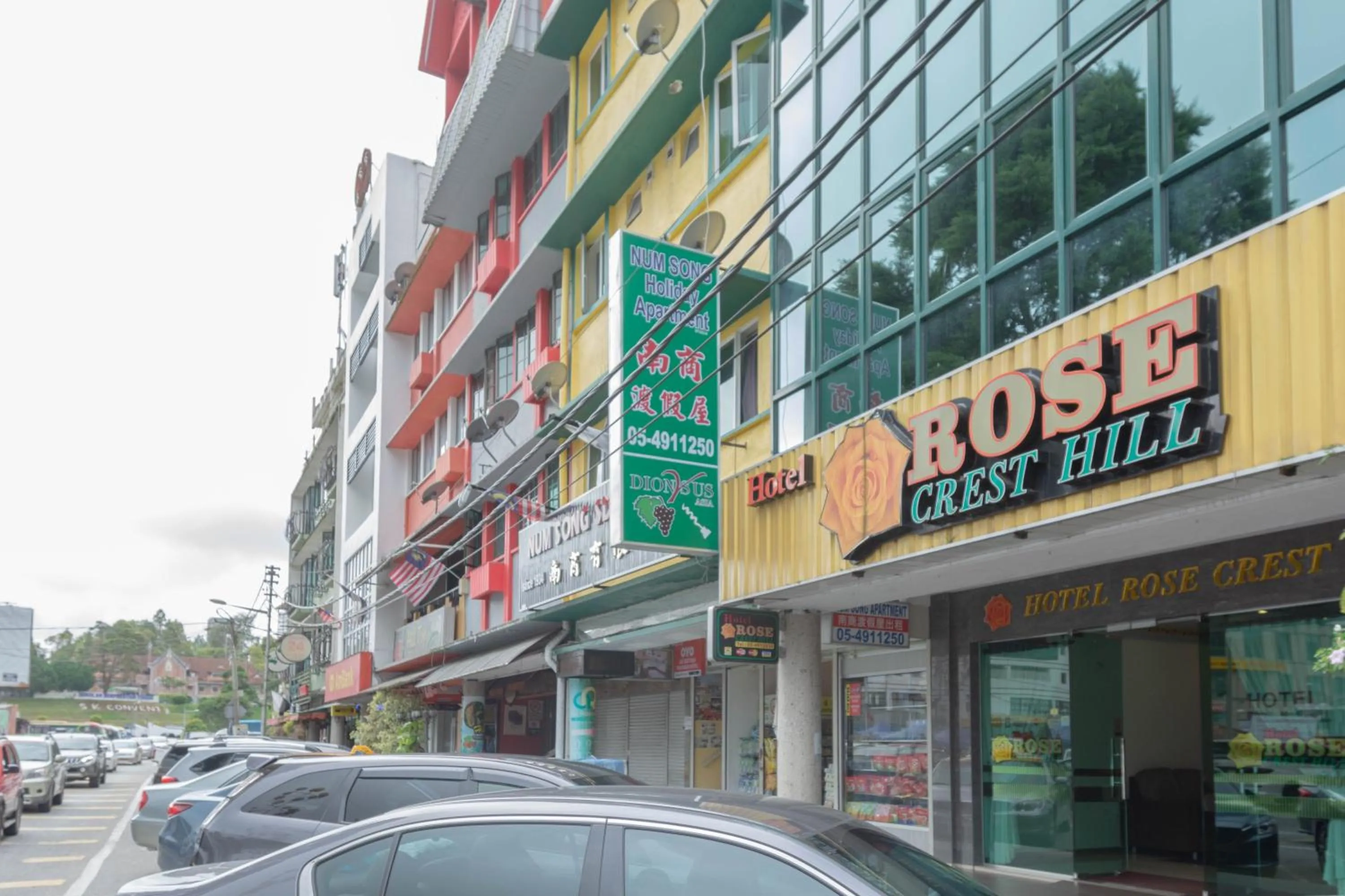 Property building in Hotel Rose Crest Hill, Cameron Highlands