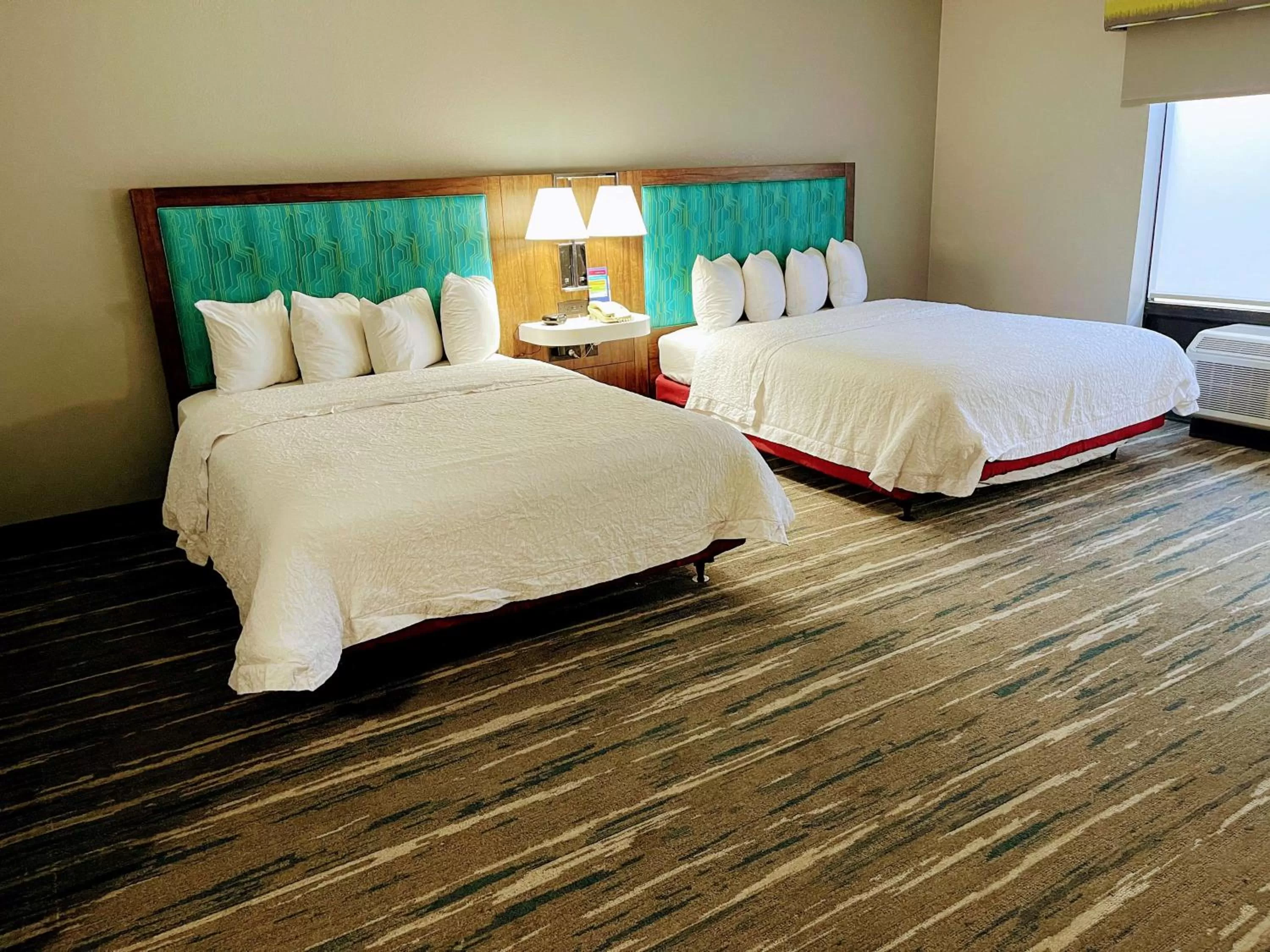 Queen Room with Two Queen Beds - Disability Access with Bath Tub - Non-Smoking in Hampton Inn & Suites Pensacola I-10 N at University Town Plaza
