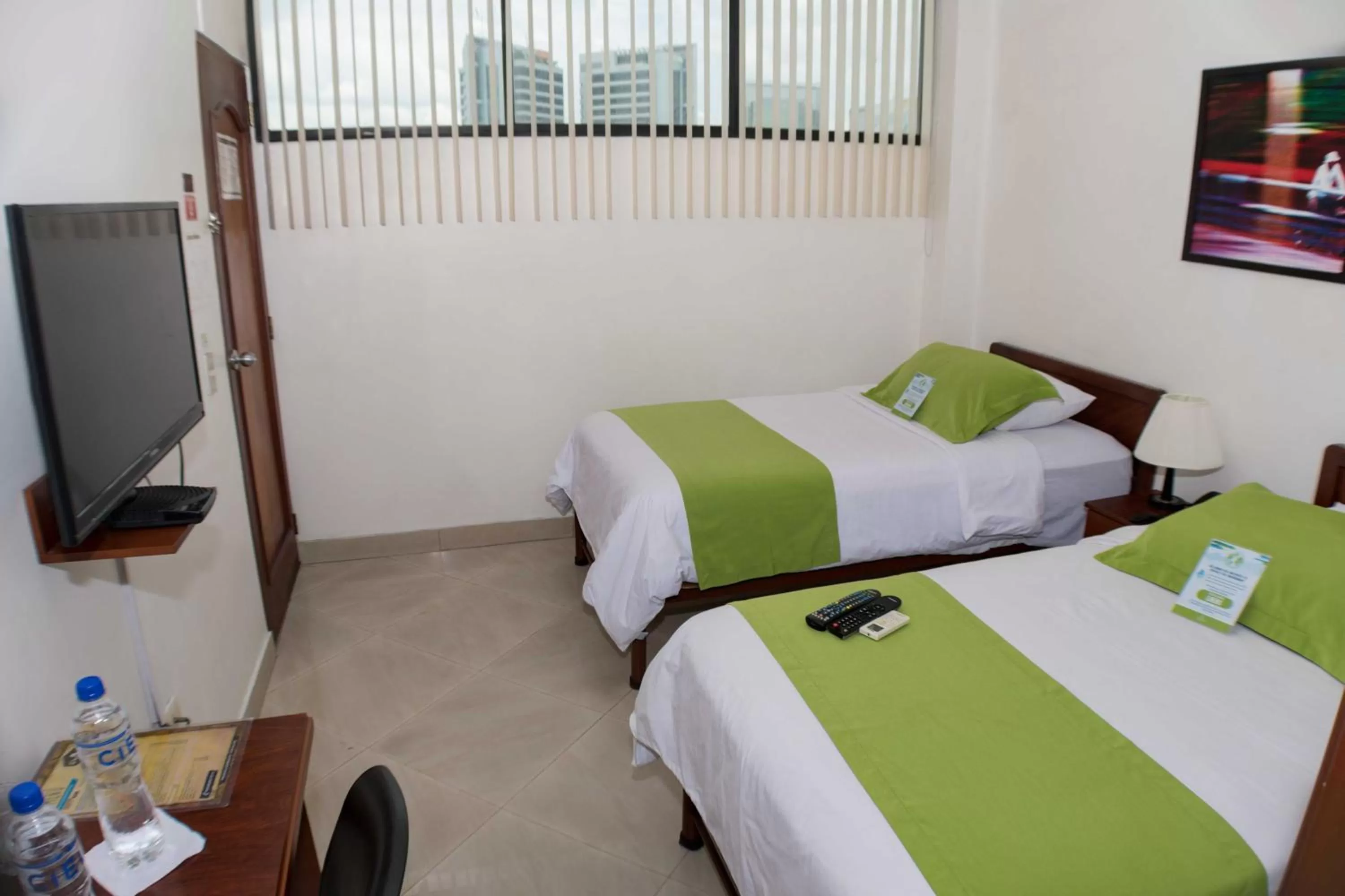 Bed in Hotel Castell