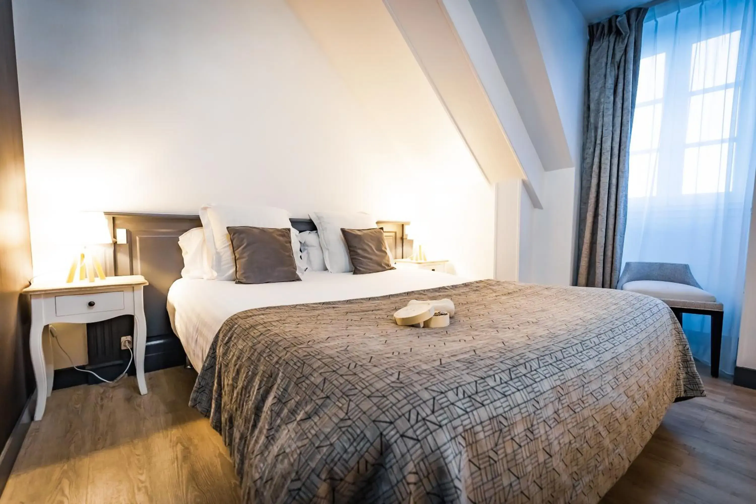 Double Room - Attic in Grand Hôtel du Luxembourg & Spa Double Room - Attic in Grand Hôtel du Luxembourg & Spa