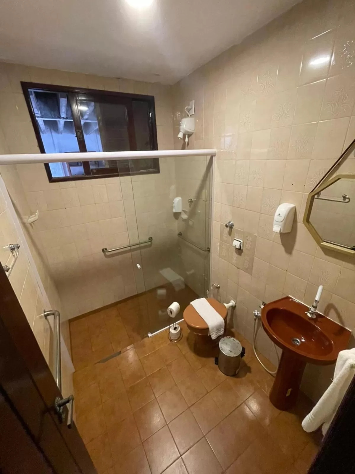 Bathroom in Pousada Ponta Mar