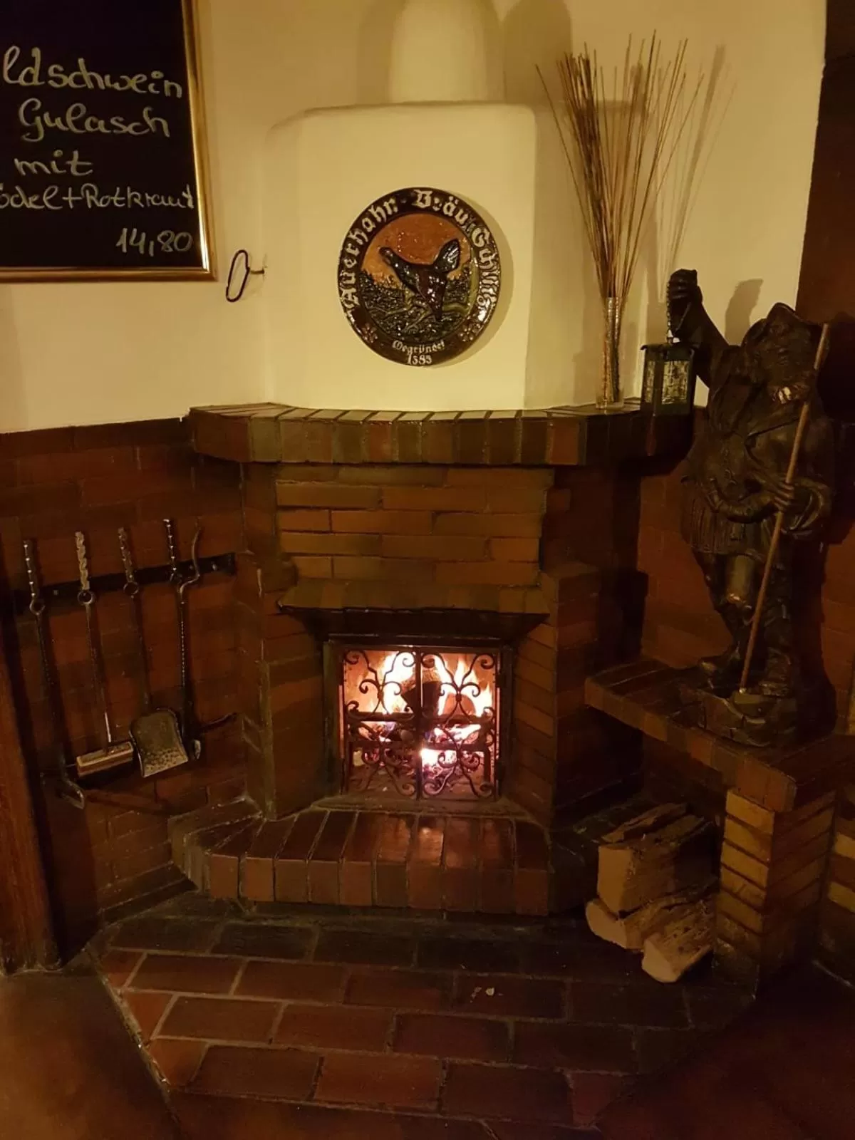 Seating area in Gaststätte Braustübchen